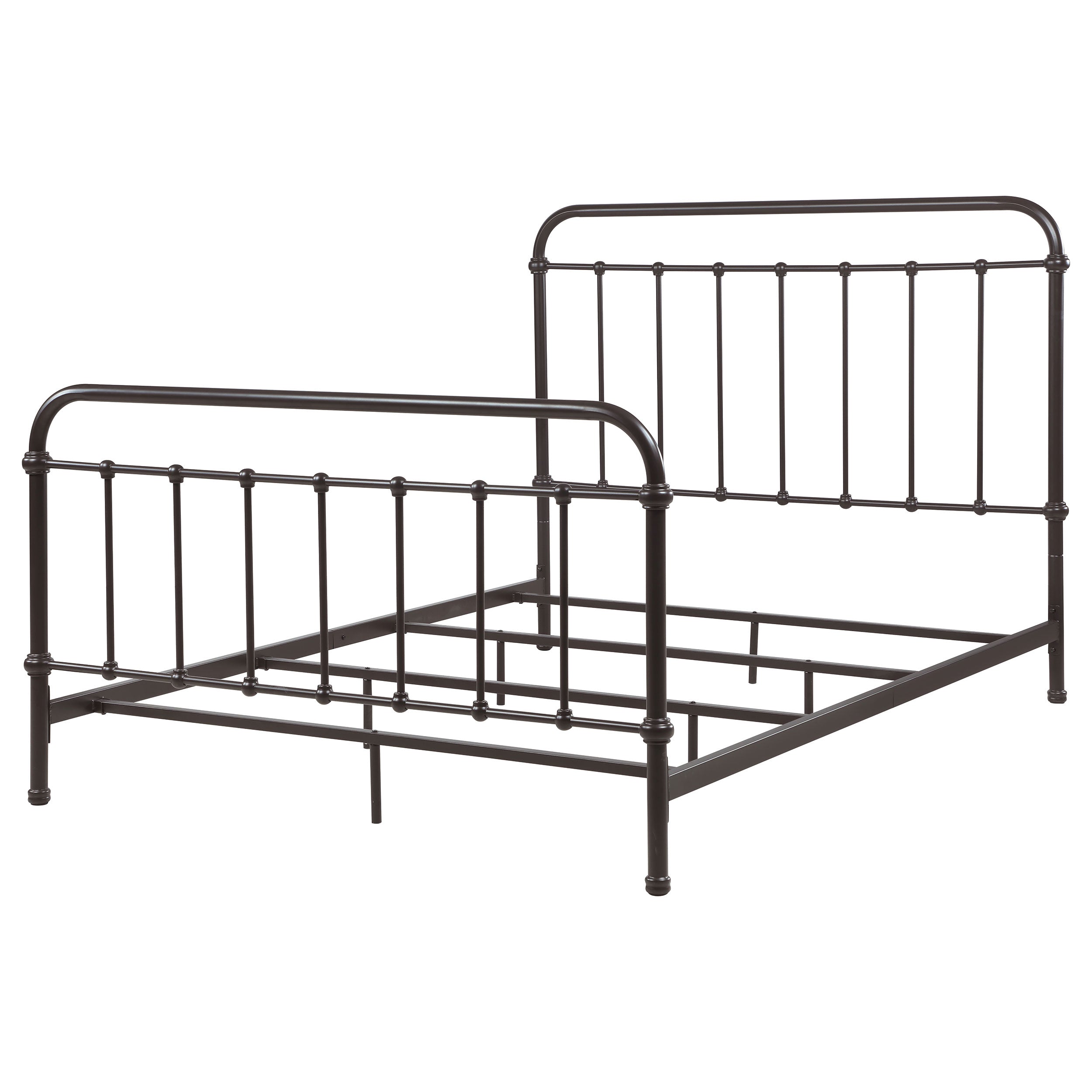 Livingston Metal Open Frame Bed Dark Bronze