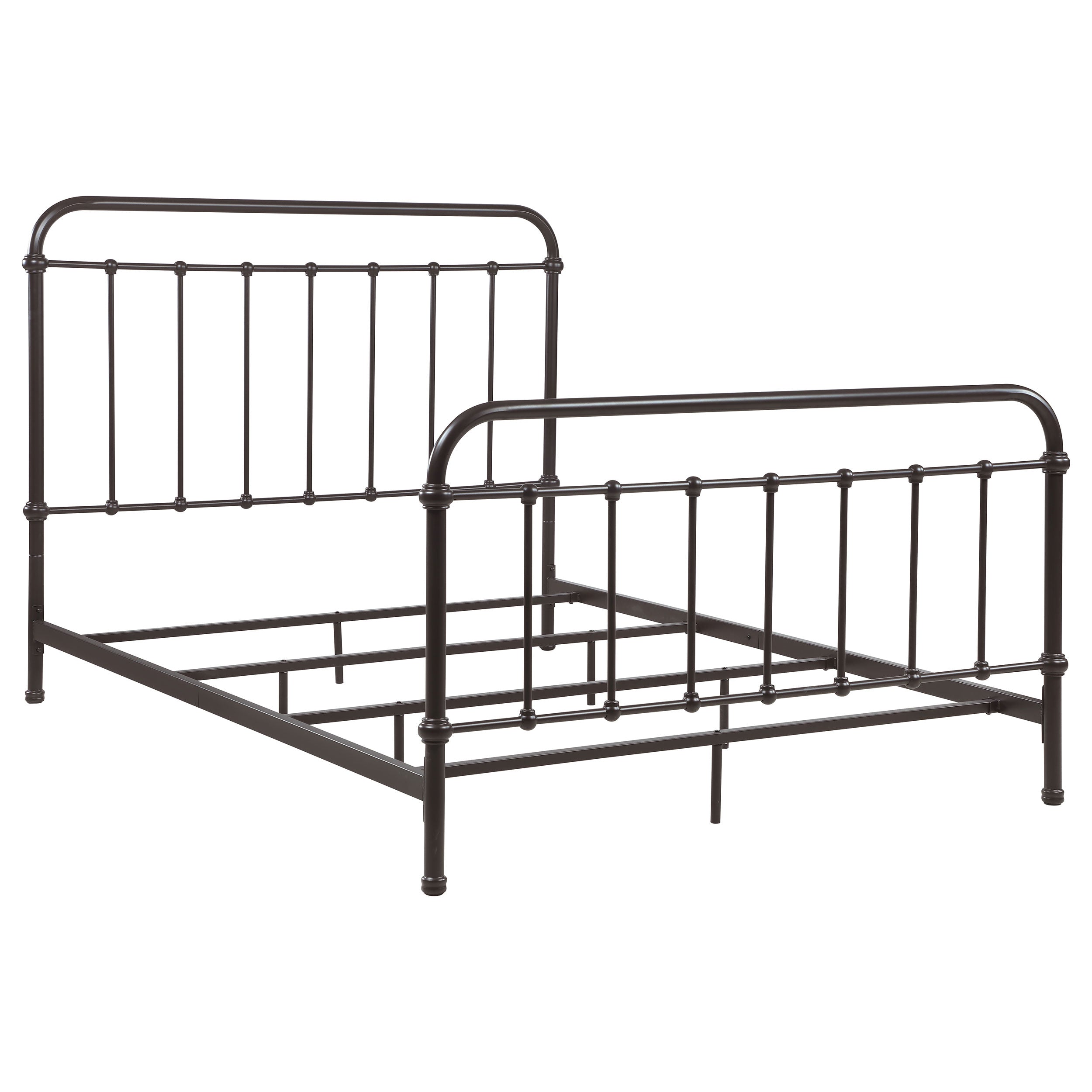 Livingston Metal Open Frame Bed Dark Bronze
