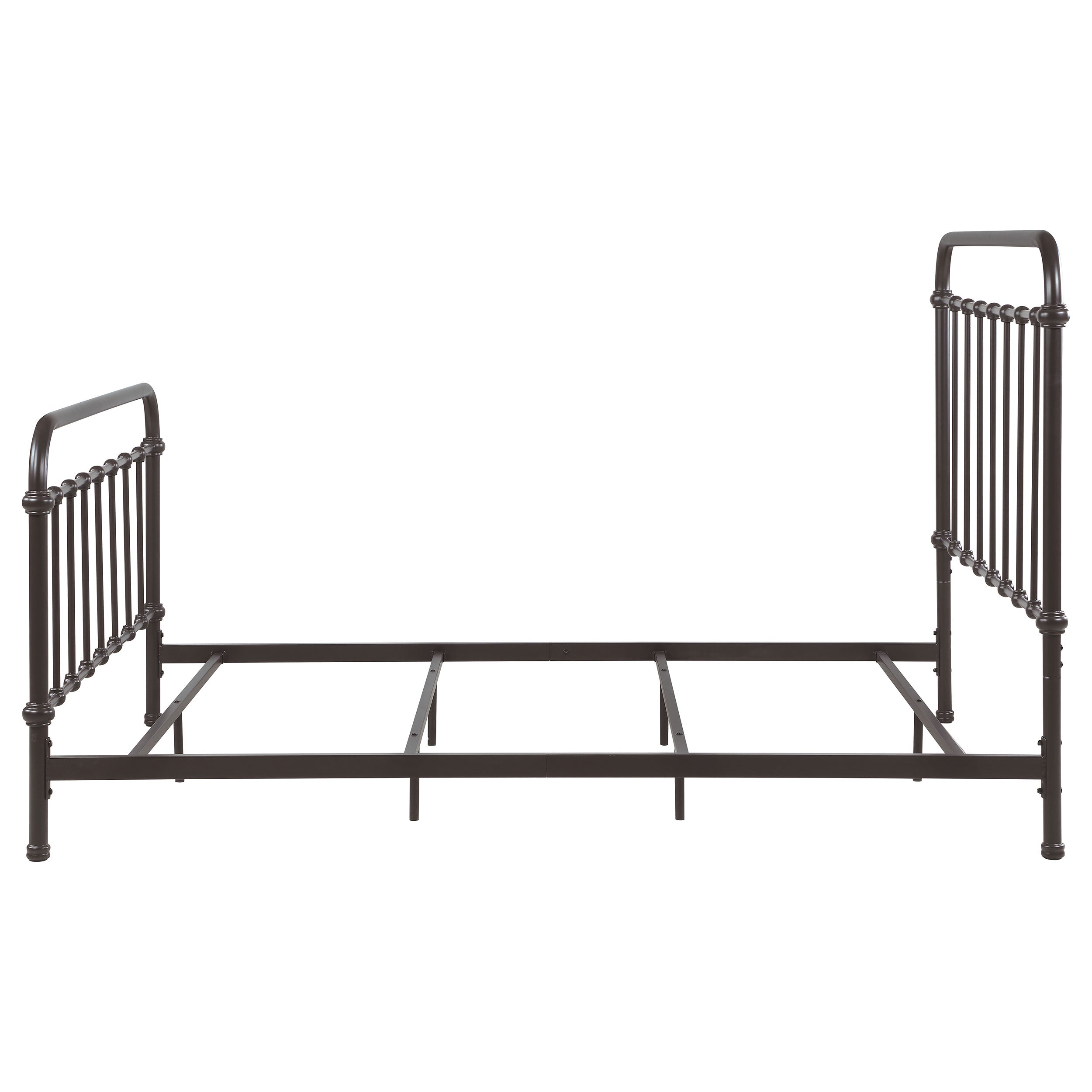Livingston Metal Open Frame Bed Dark Bronze