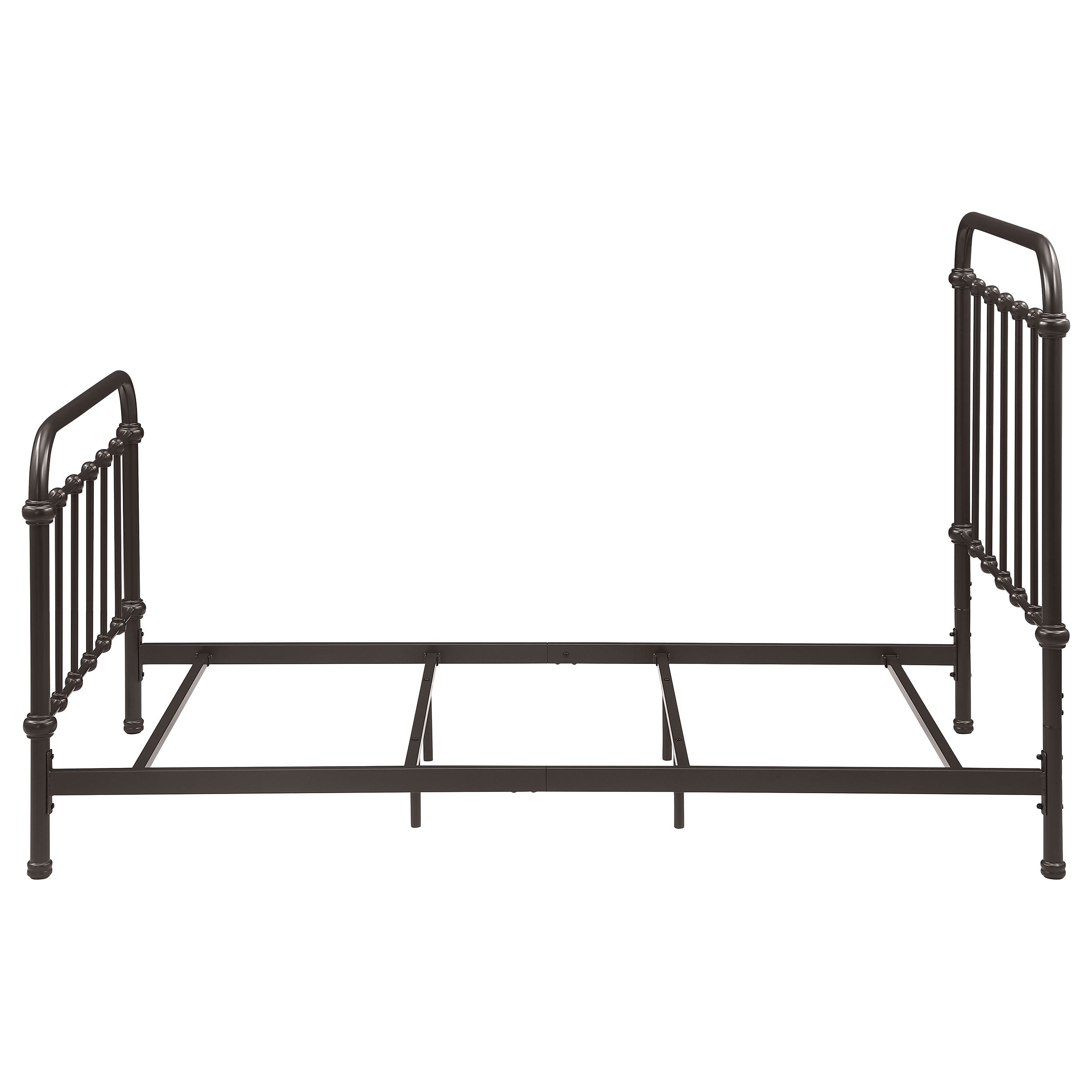 Livingston Metal Open Frame Bed Dark Bronze