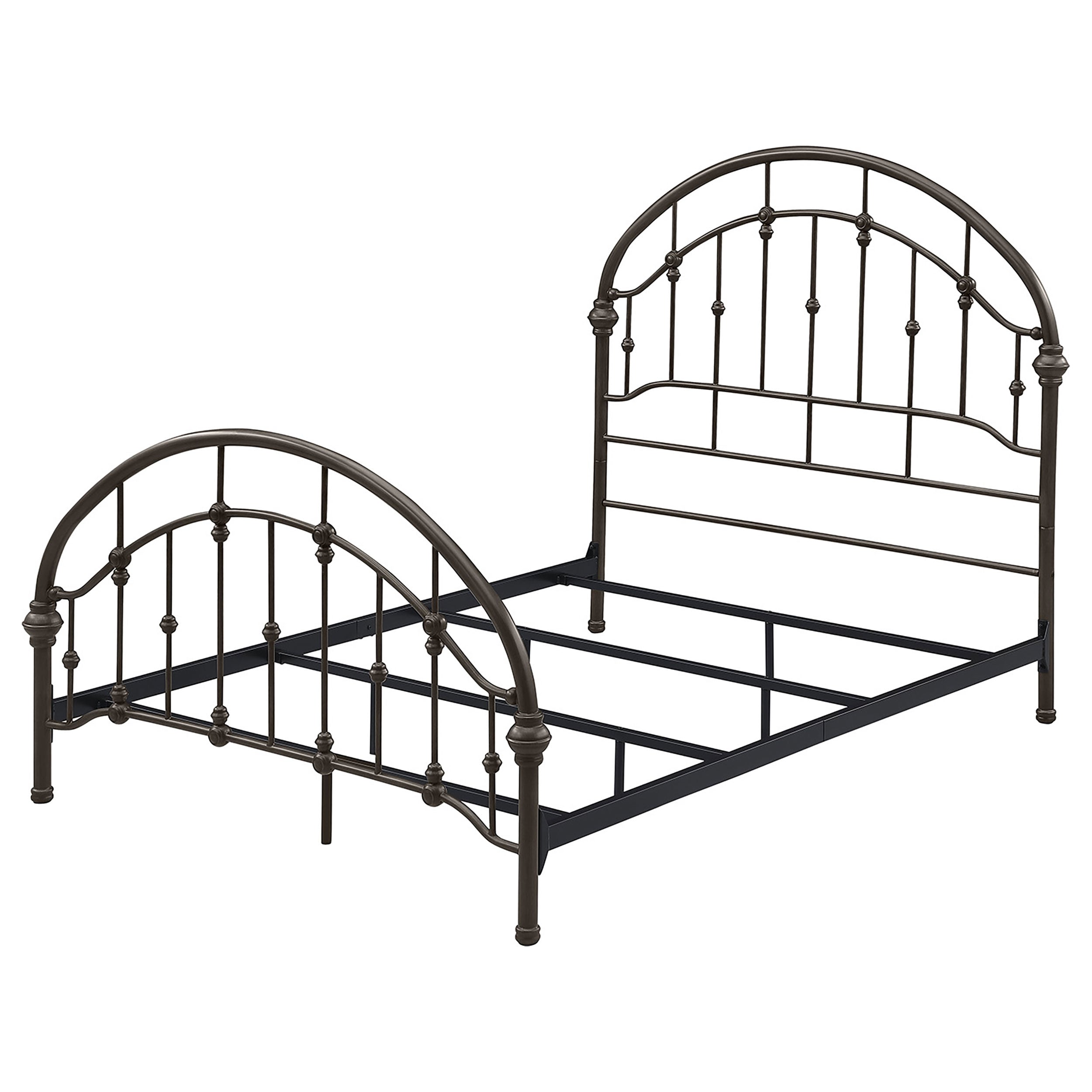 Rowan Metal  Open Frame Bed Dark Bronze