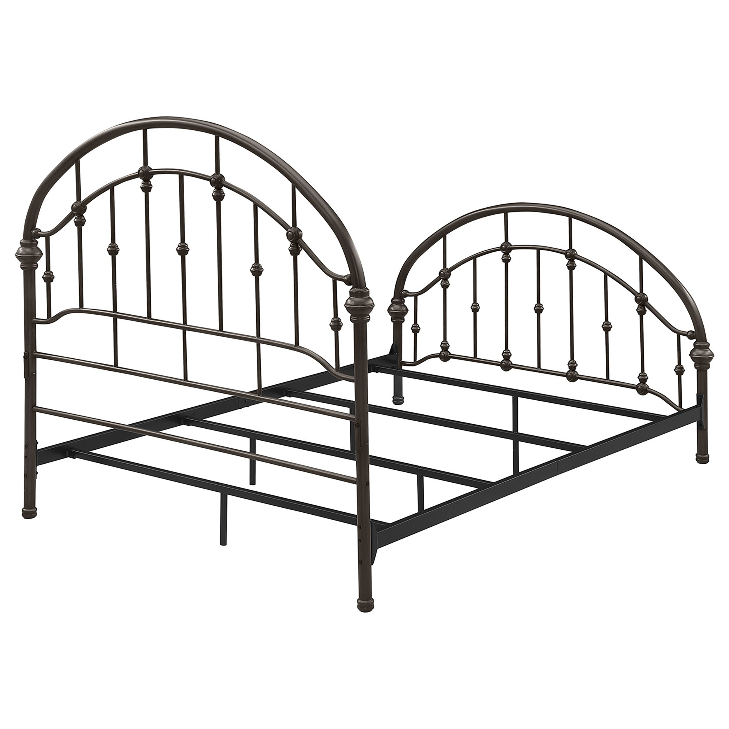 Rowan Metal  Open Frame Bed Dark Bronze