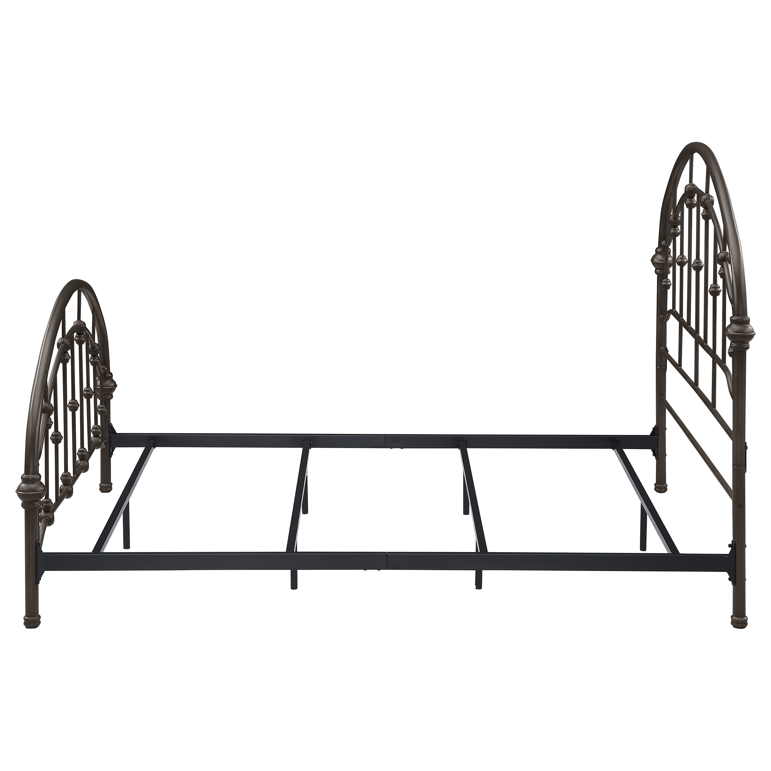 Rowan Metal  Open Frame Bed Dark Bronze