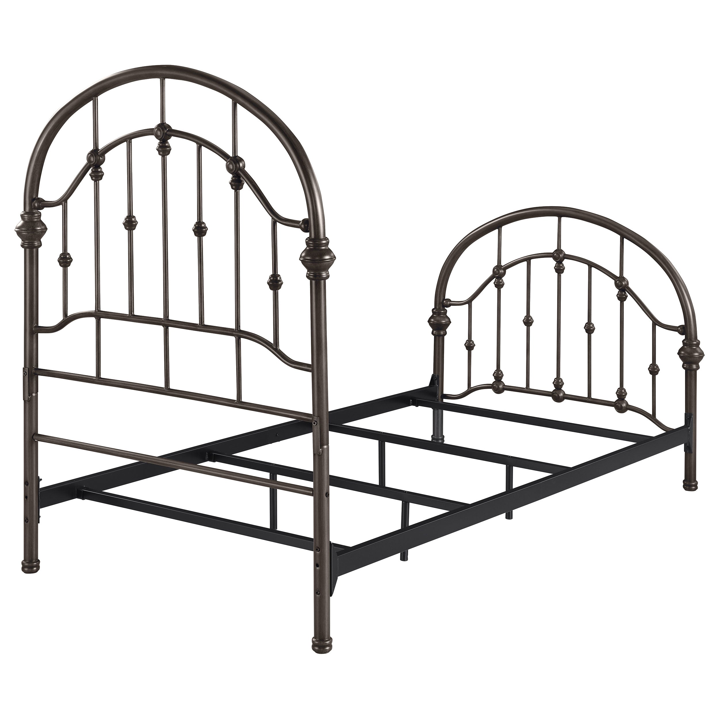 Rowan Metal  Open Frame Bed Dark Bronze