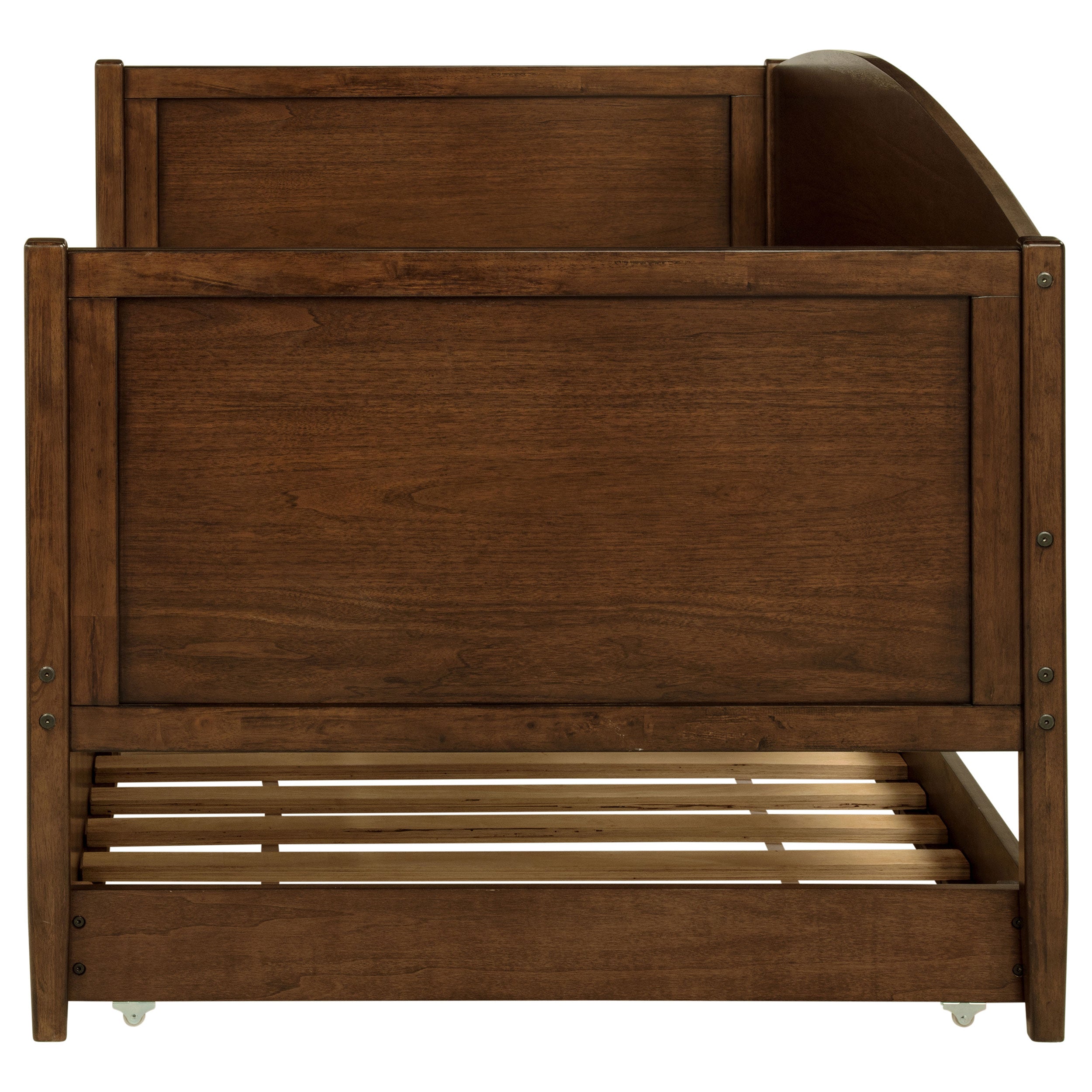 Bozeman Wood  Daybed With Trundle Medium Walnut