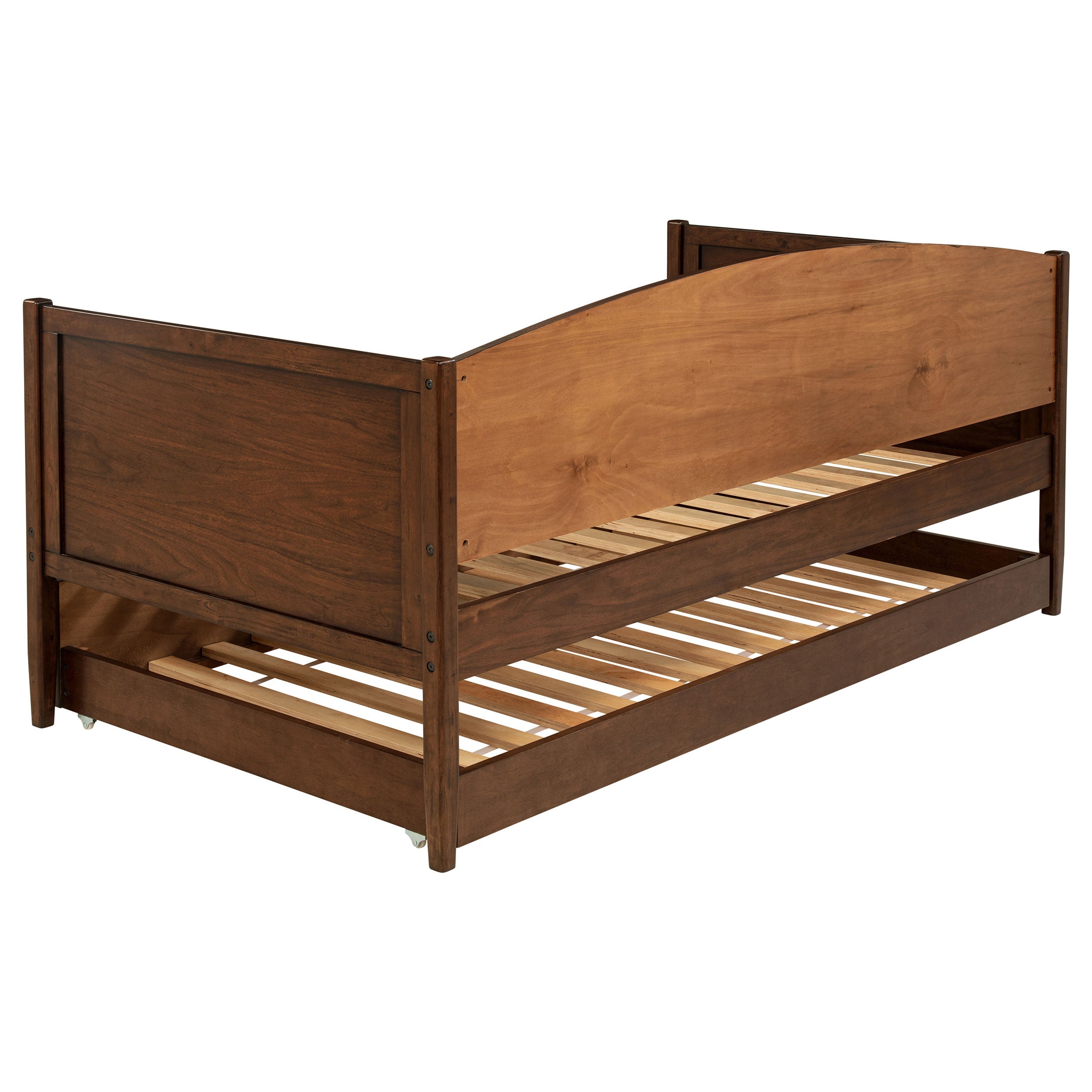 Bozeman Wood  Daybed With Trundle Medium Walnut