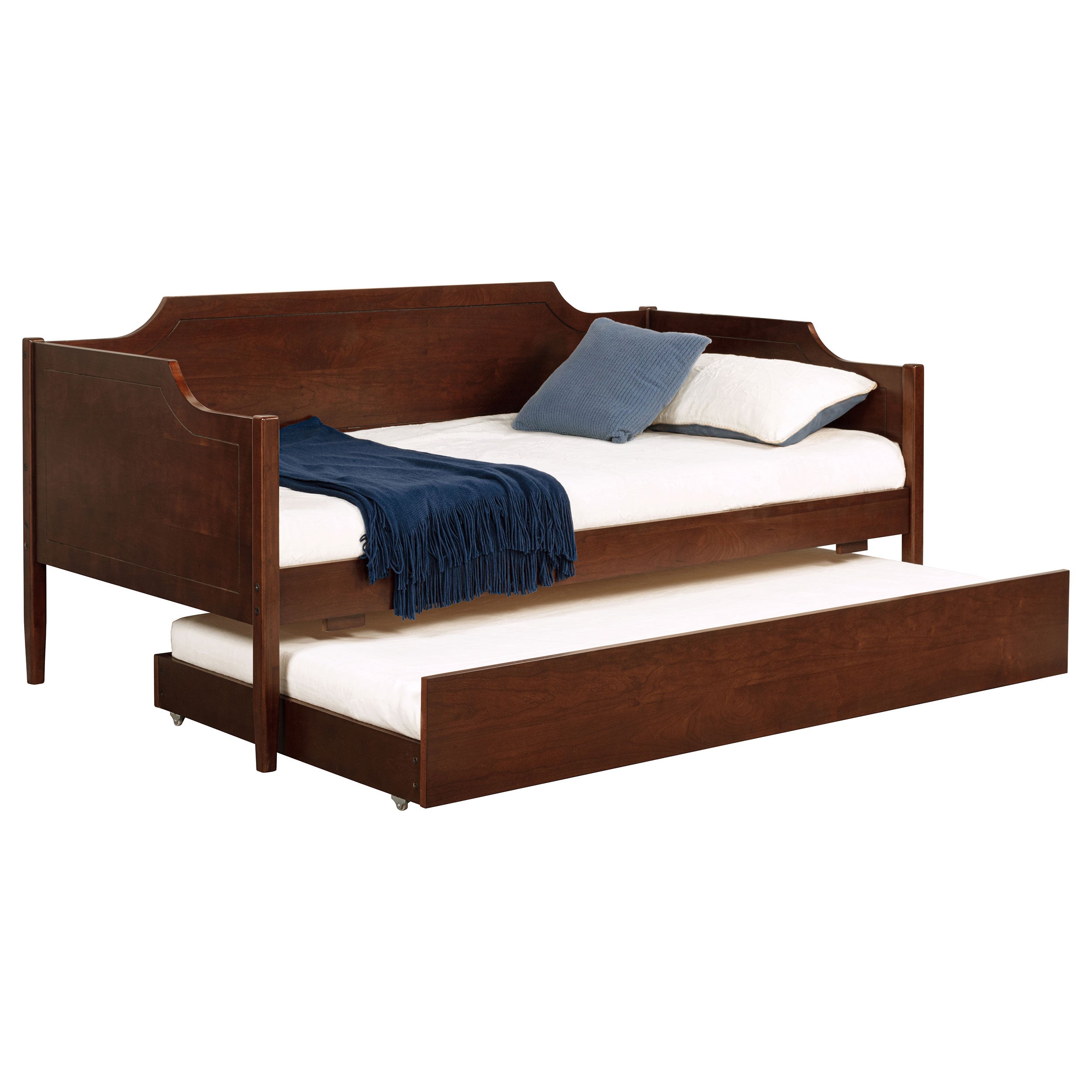 Redding Wood  Daybed With Trundle Cherry
