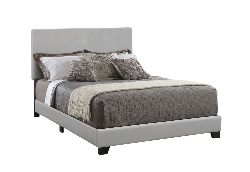 Dorian Upholstered Bed Frame, Grey
