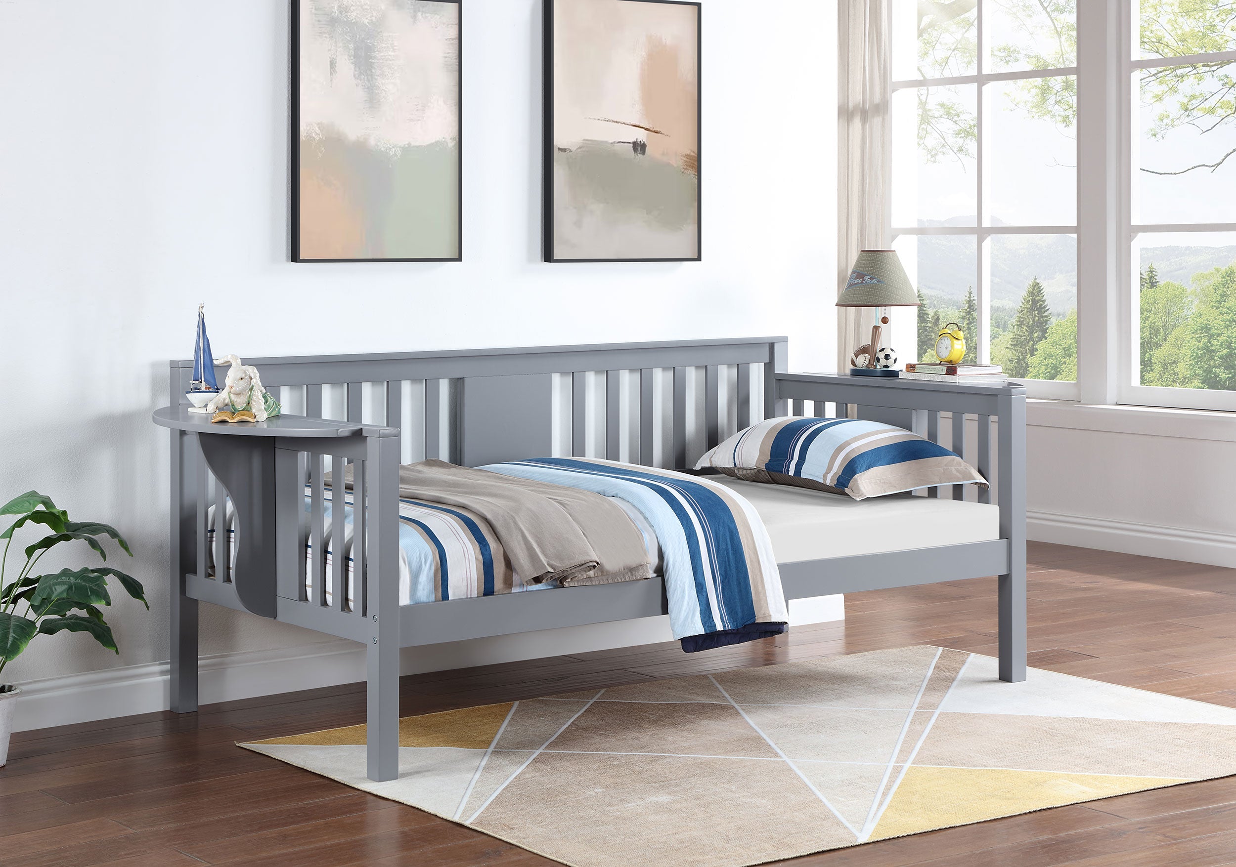 Bethany Wood  Daybed with Drop-down Tables