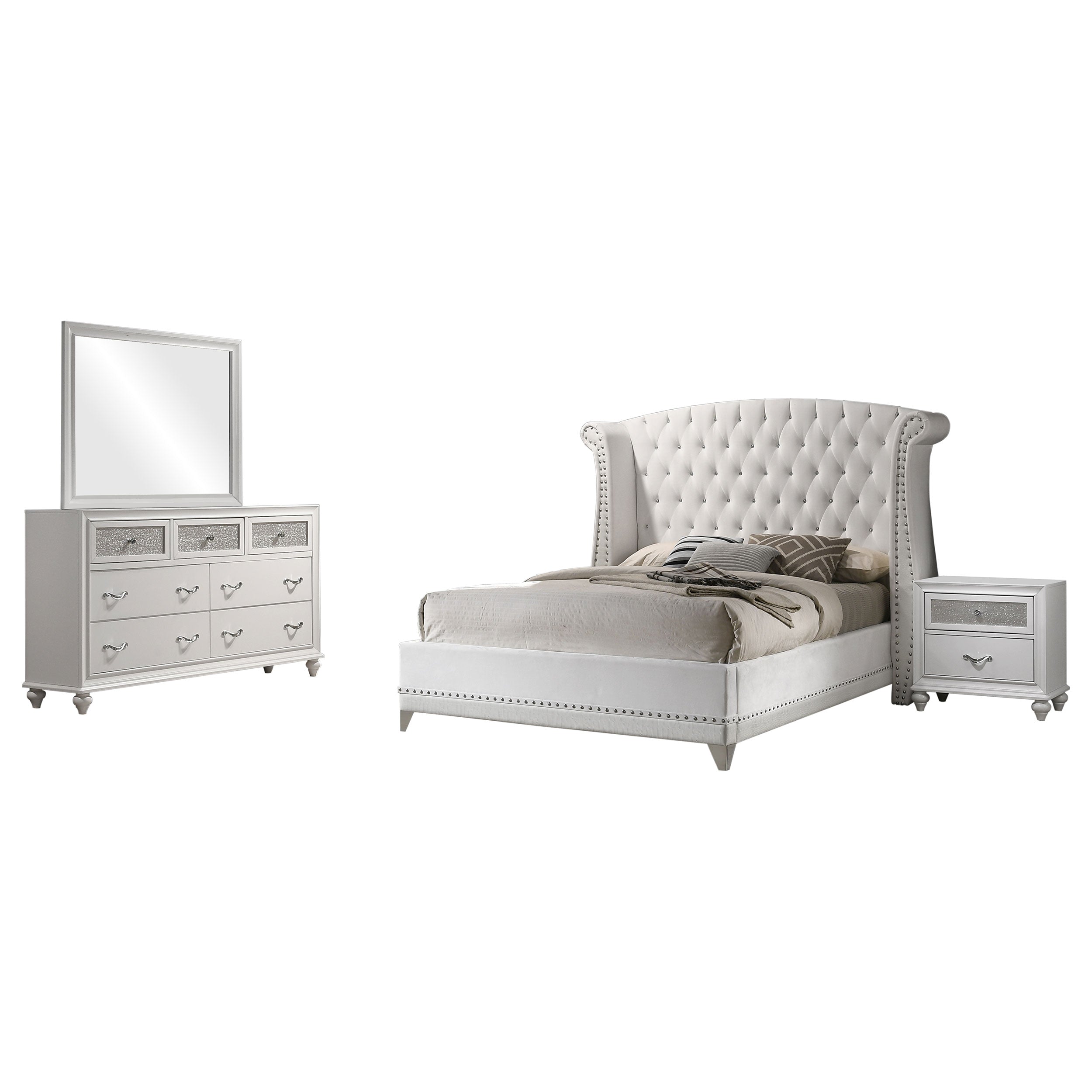 Barzini Bedroom Set Black