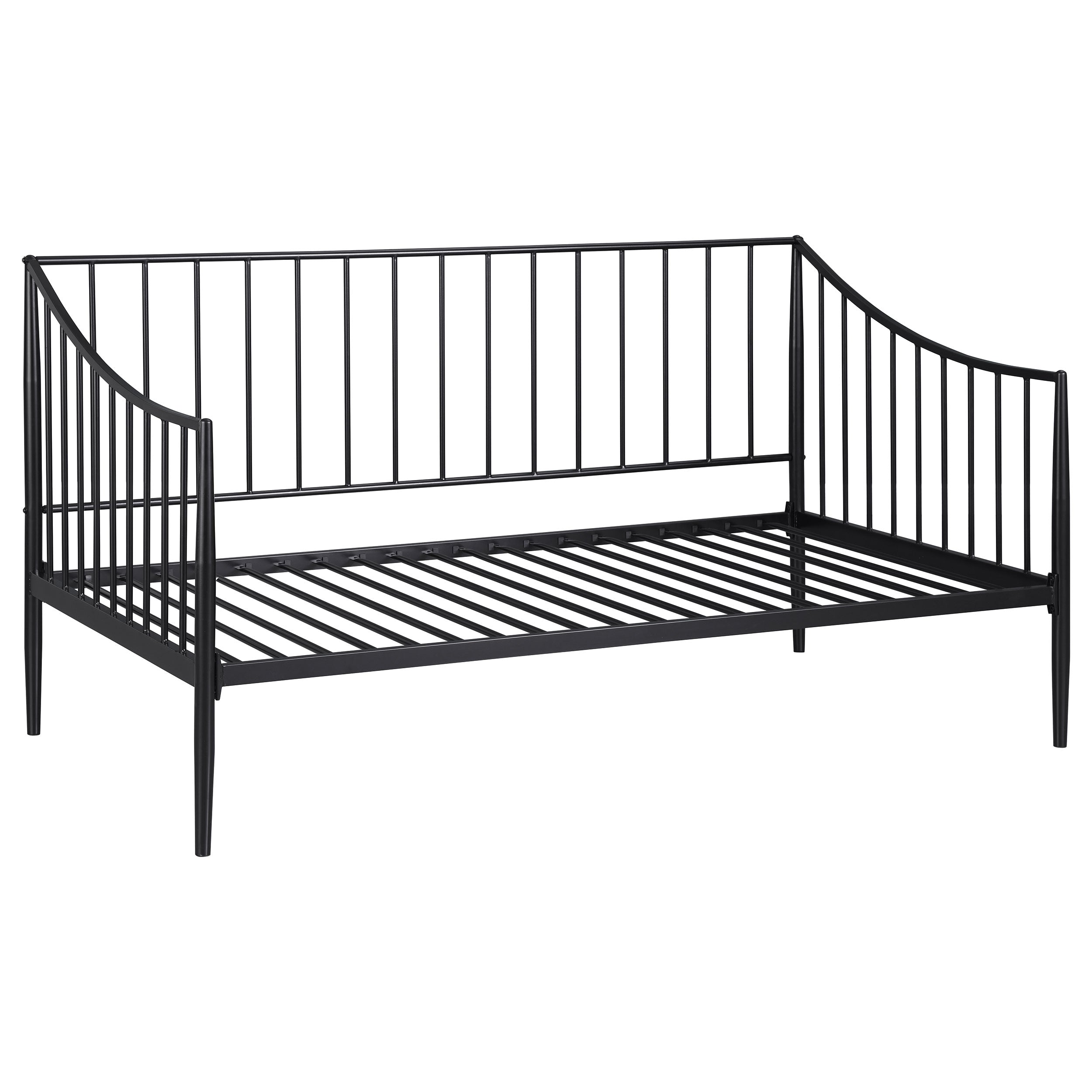 Newbury Metal  Daybed Bed Frame Matte Black