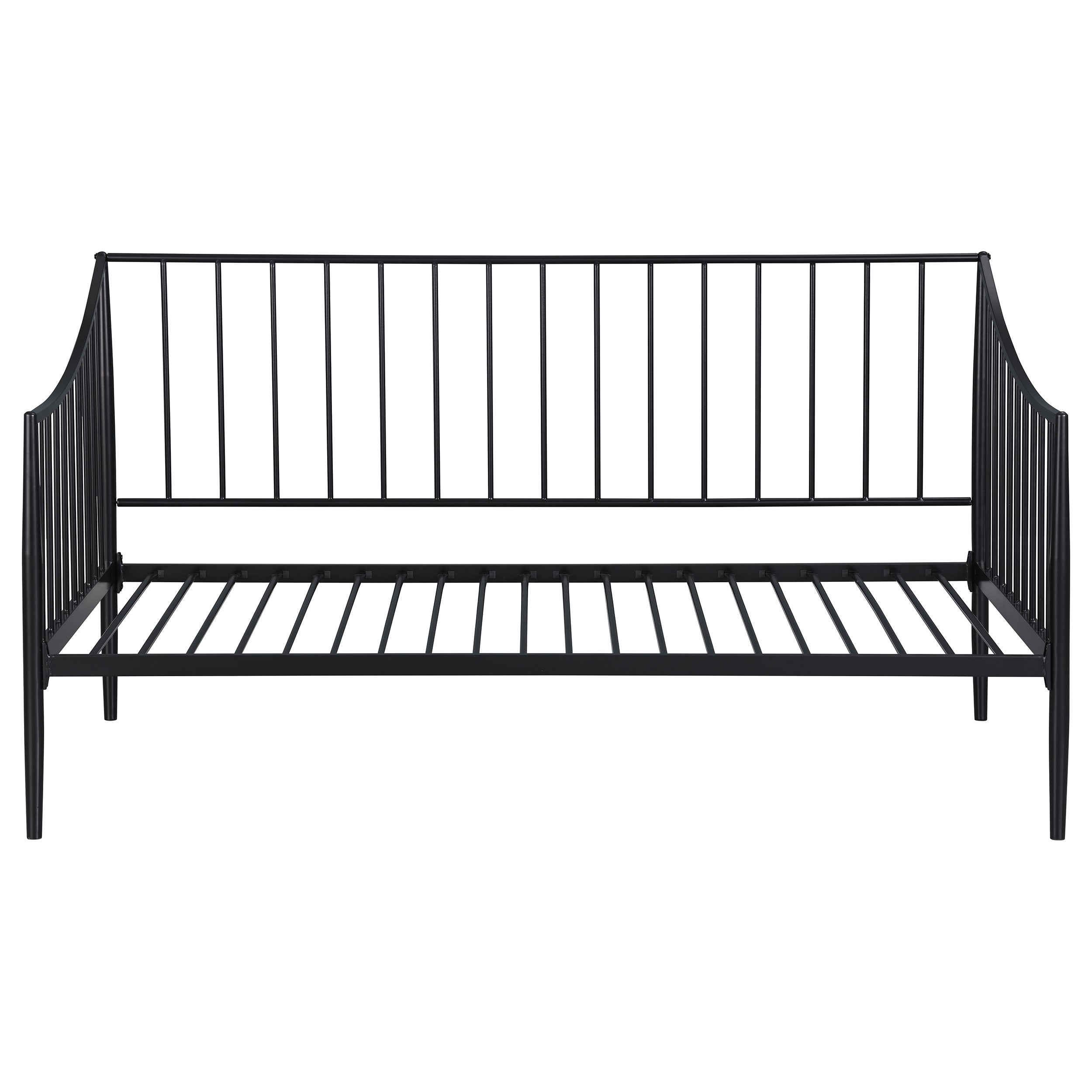 Newbury Metal  Daybed Bed Frame Matte Black