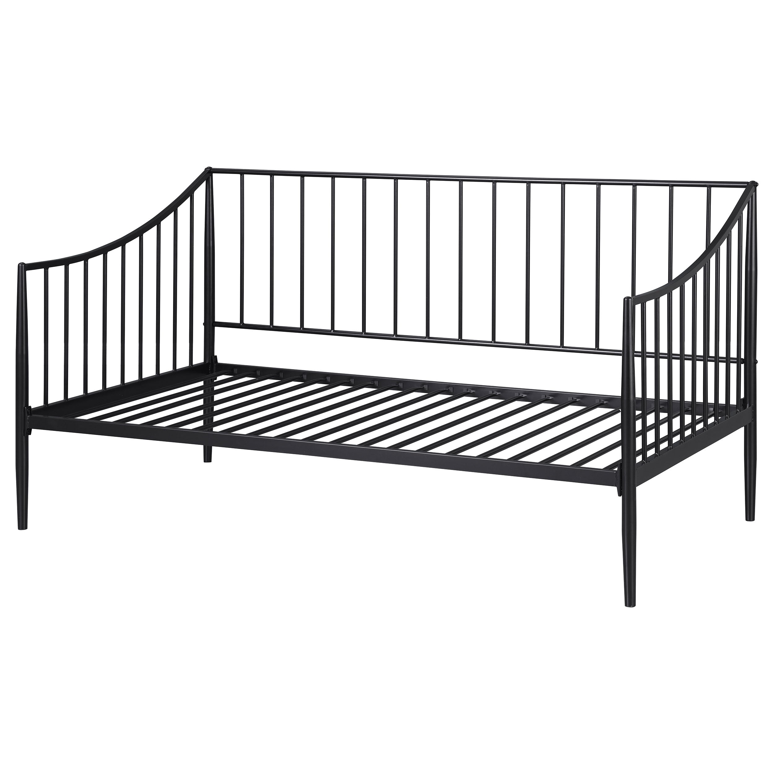 Newbury Metal  Daybed Bed Frame Matte Black