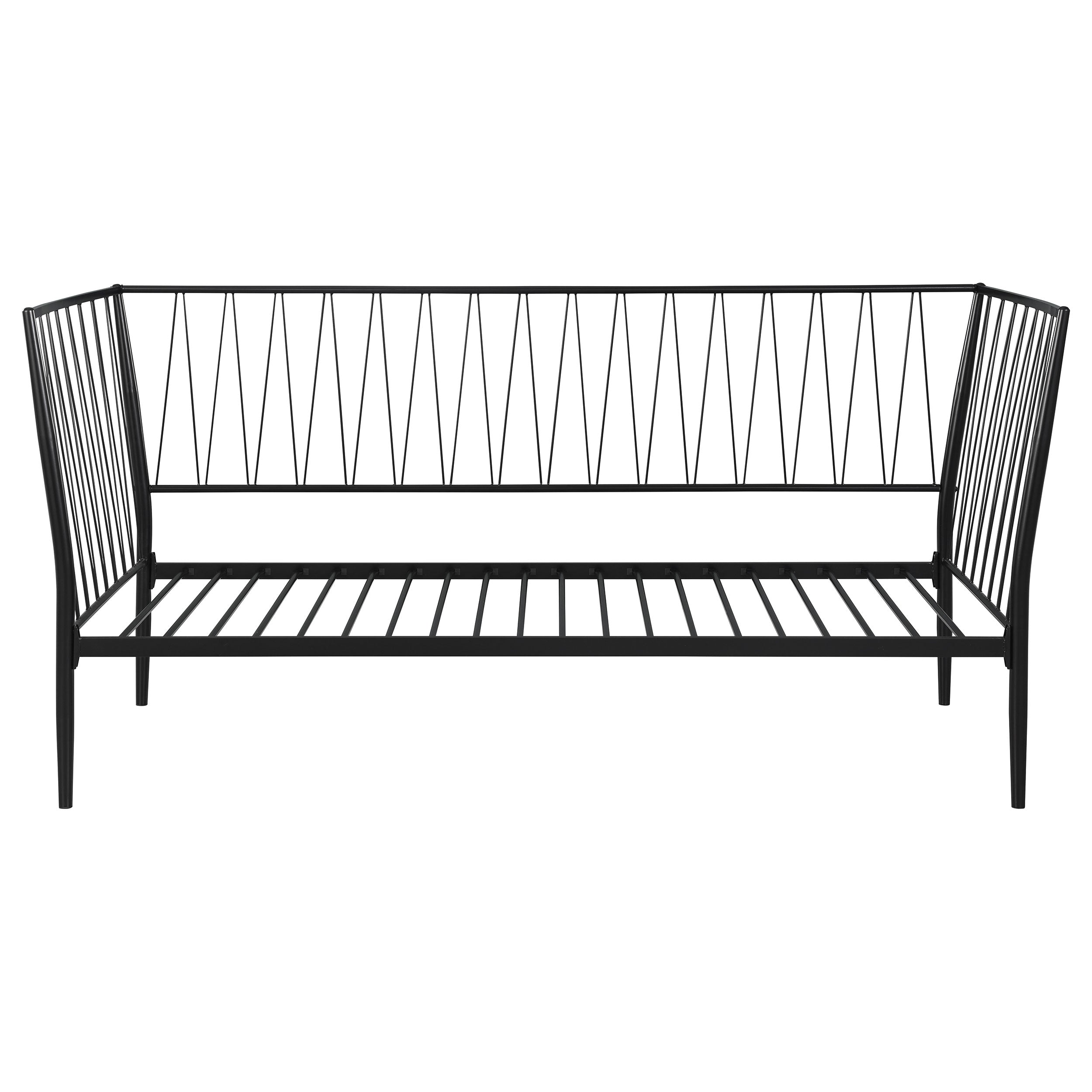 Richland Metal  Daybed Bed Frame Matte Black