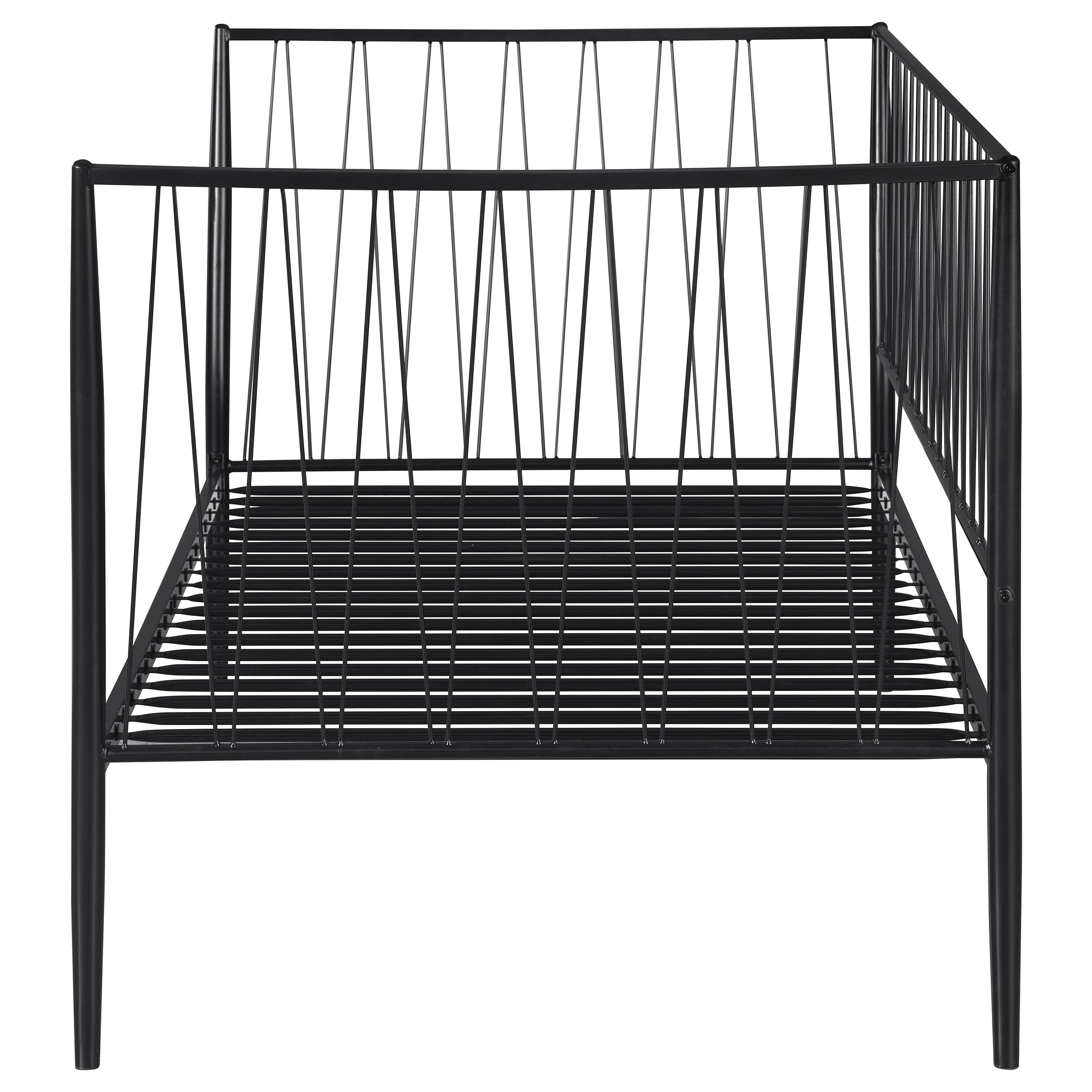 Richland Metal  Daybed Bed Frame Matte Black
