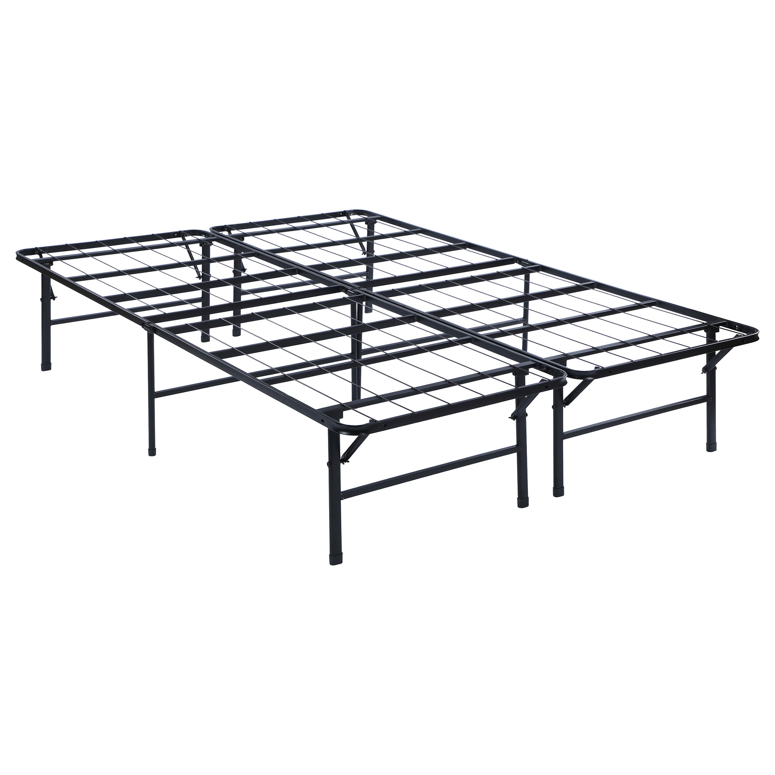 Mabel Metal Support Platform Bed Black