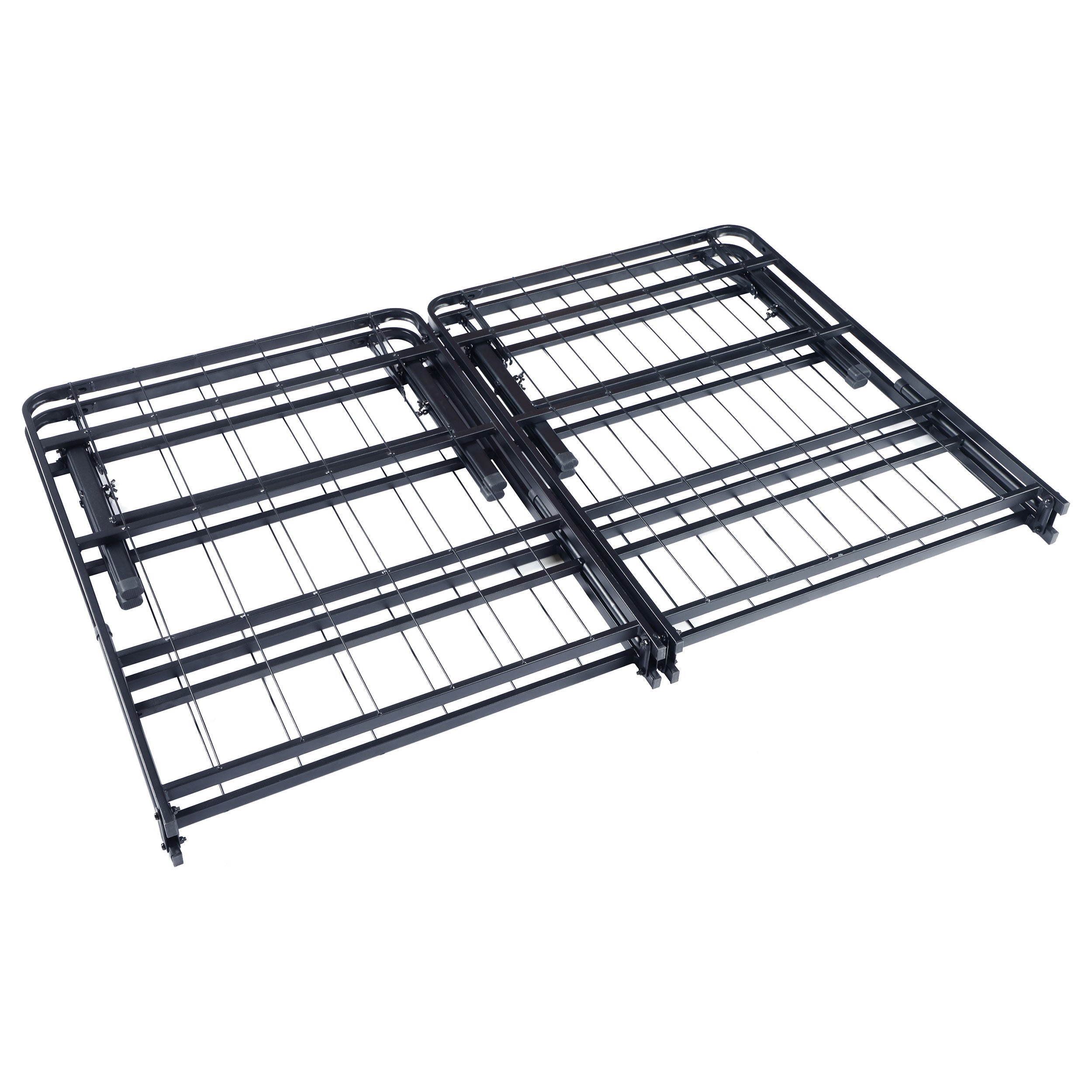 Mabel Metal Support Platform Bed Black