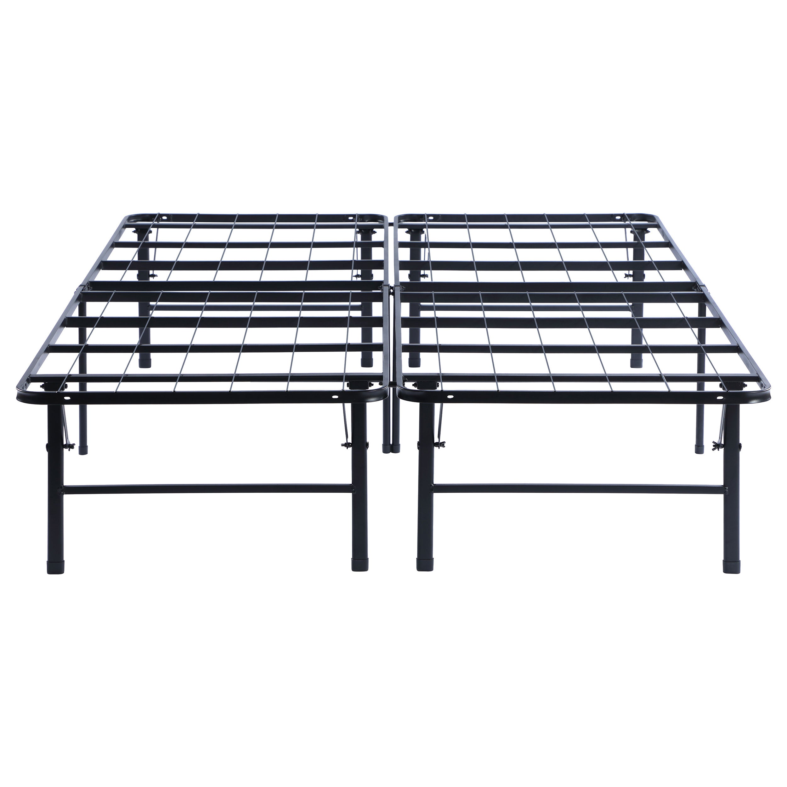 Mabel Metal Support Platform Bed Black