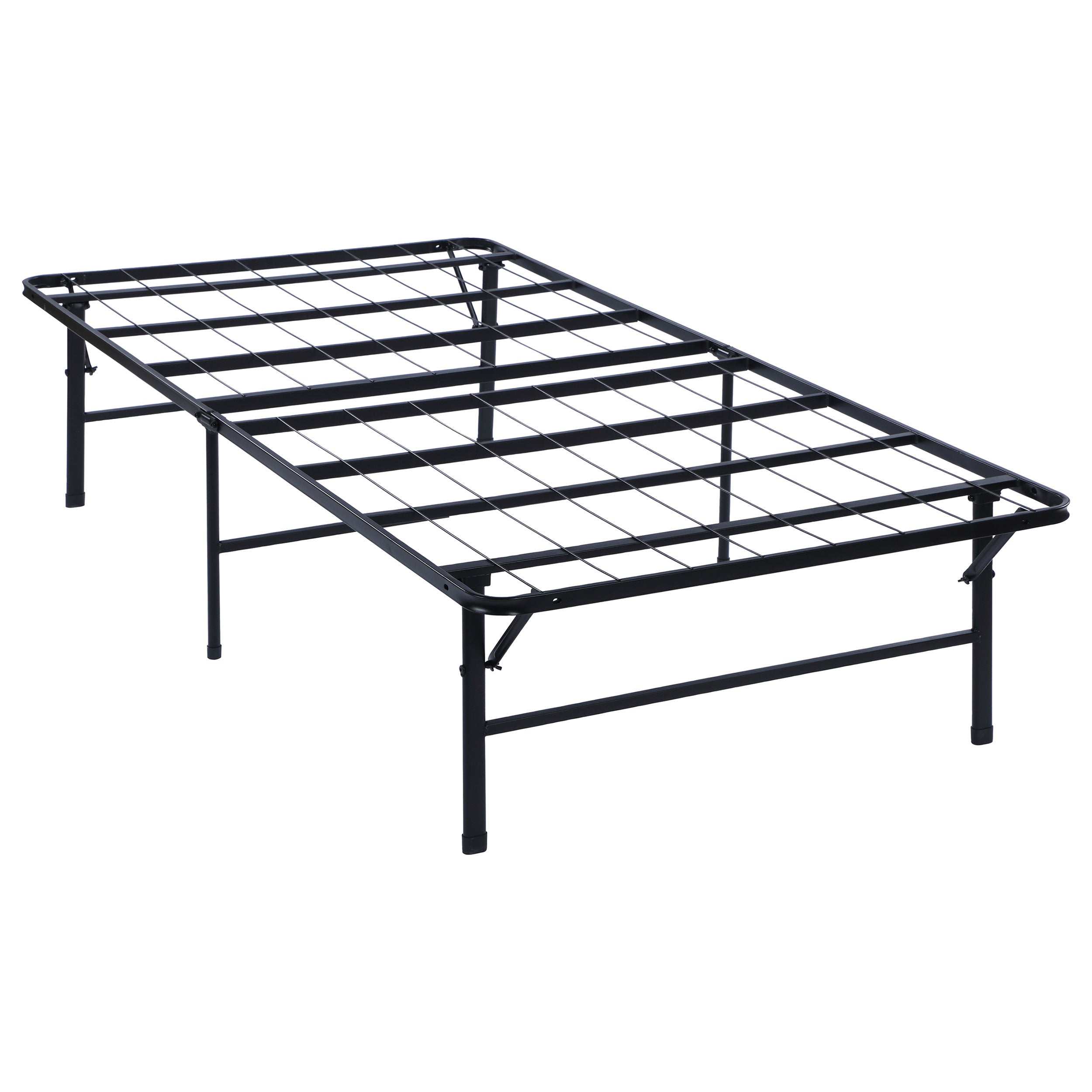 Mabel Metal Support Platform Bed Black
