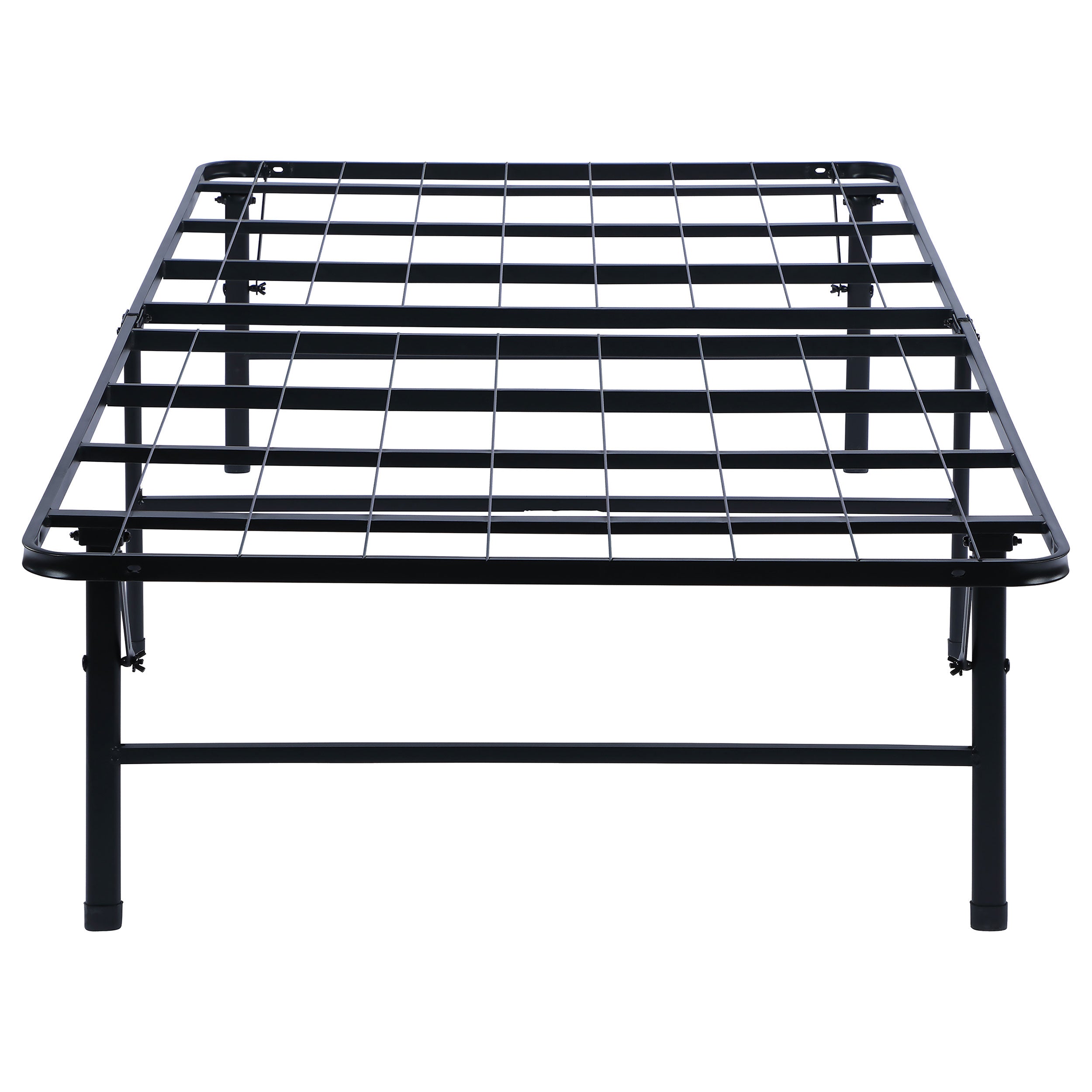 Mabel Metal Support Platform Bed Black
