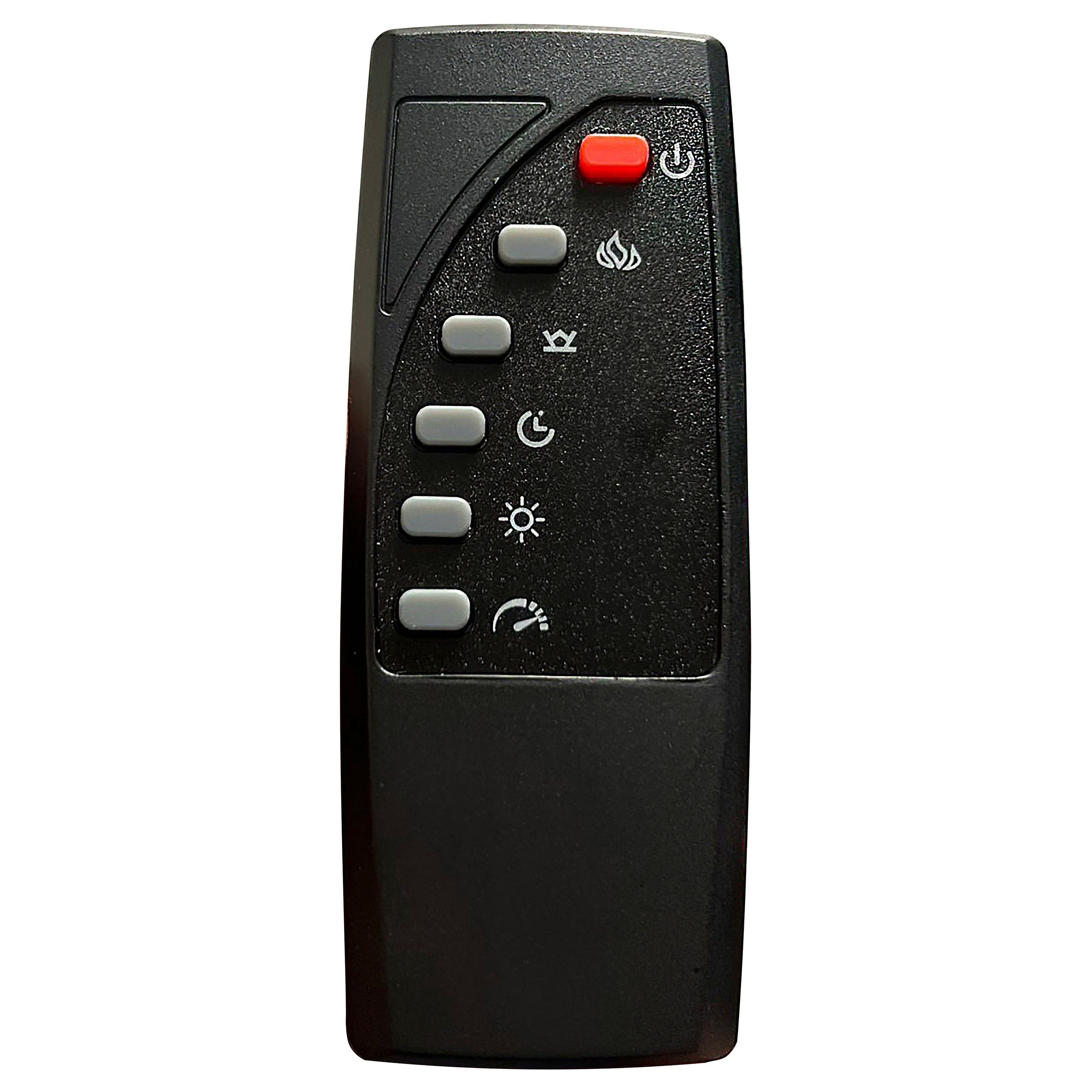 Tisdall Upholstered  Flame Visualizer Bed Black