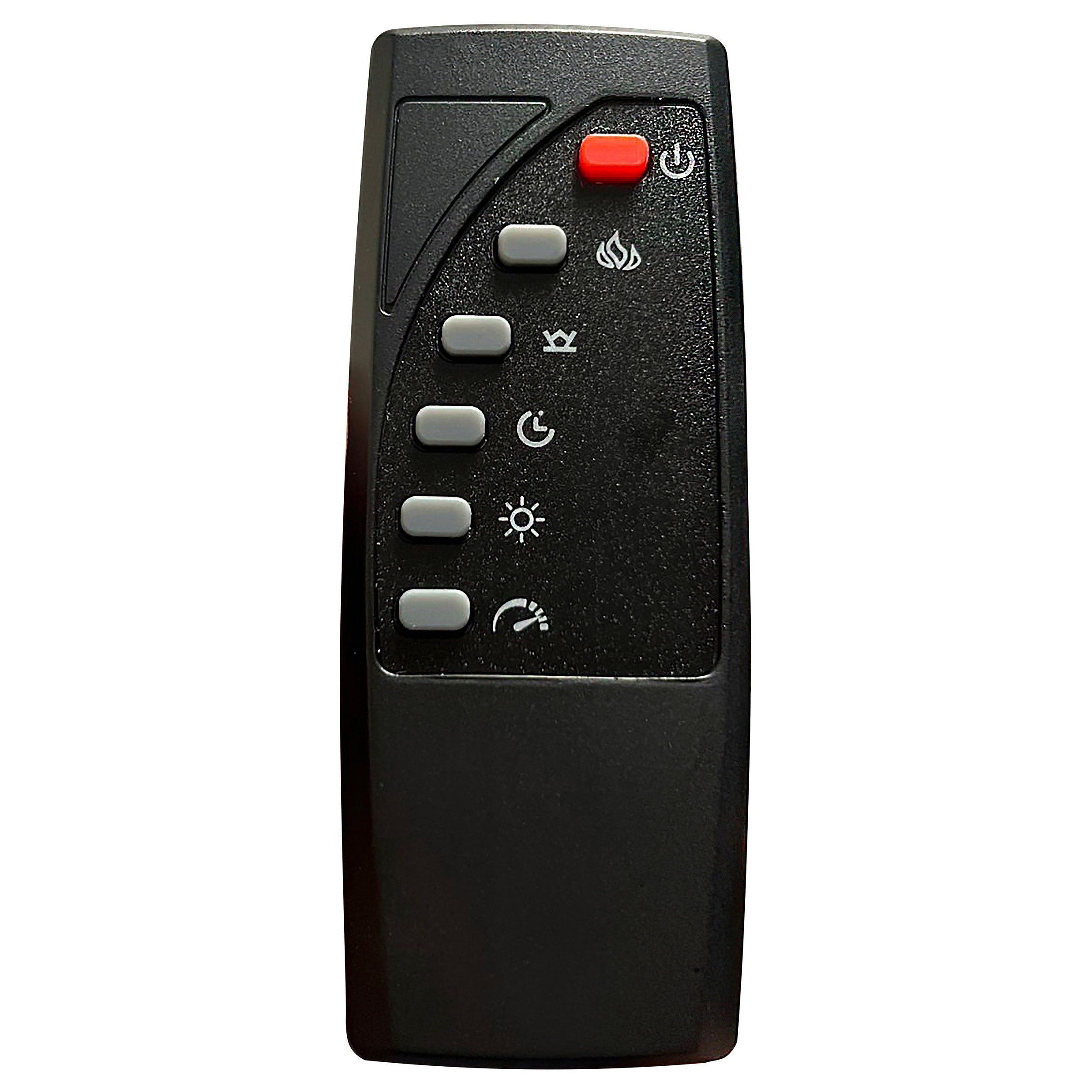 Tisdall Upholstered  Flame Visualizer Bed Black