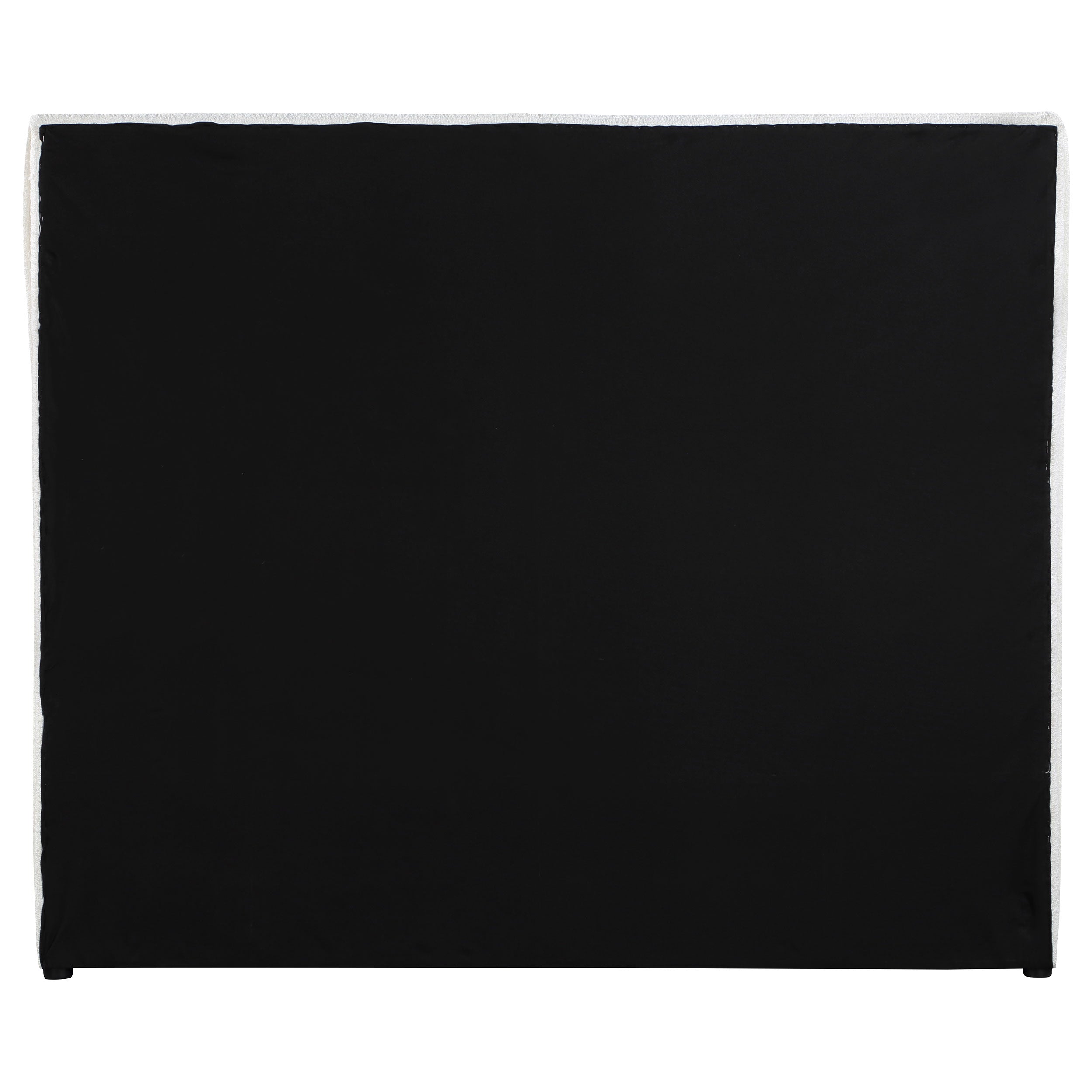 Gwendoline Upholstered  Panel Bed White