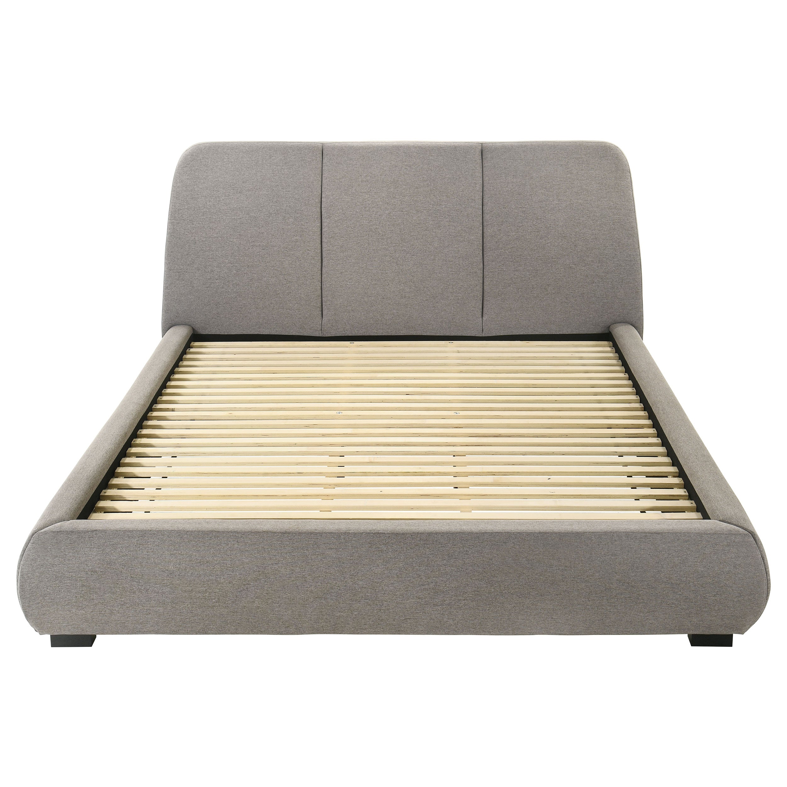 Mokena 46-inch Upholstered  Platform Bed