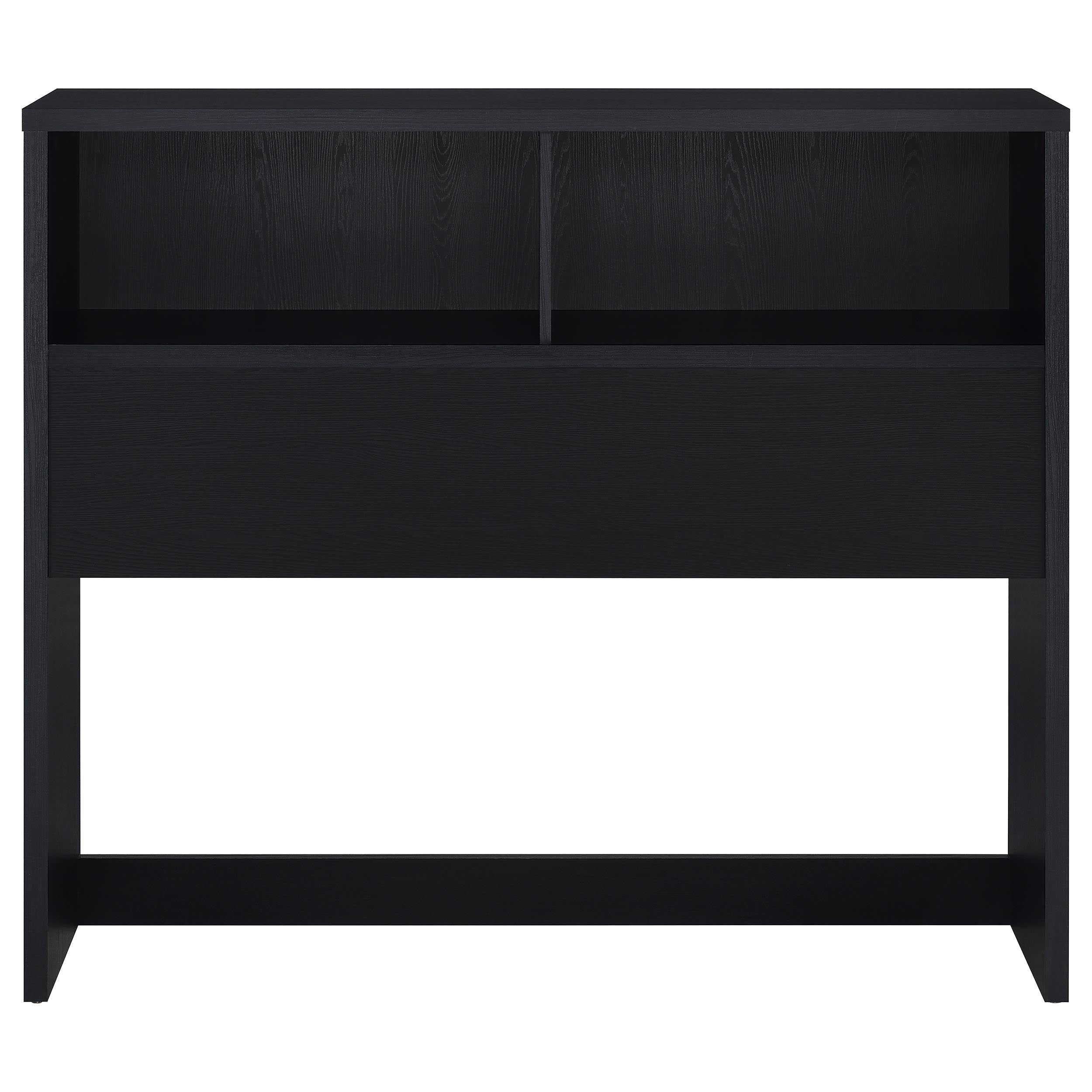 Westpark 3-piece Bedroom Set Bookcase Headboard Black