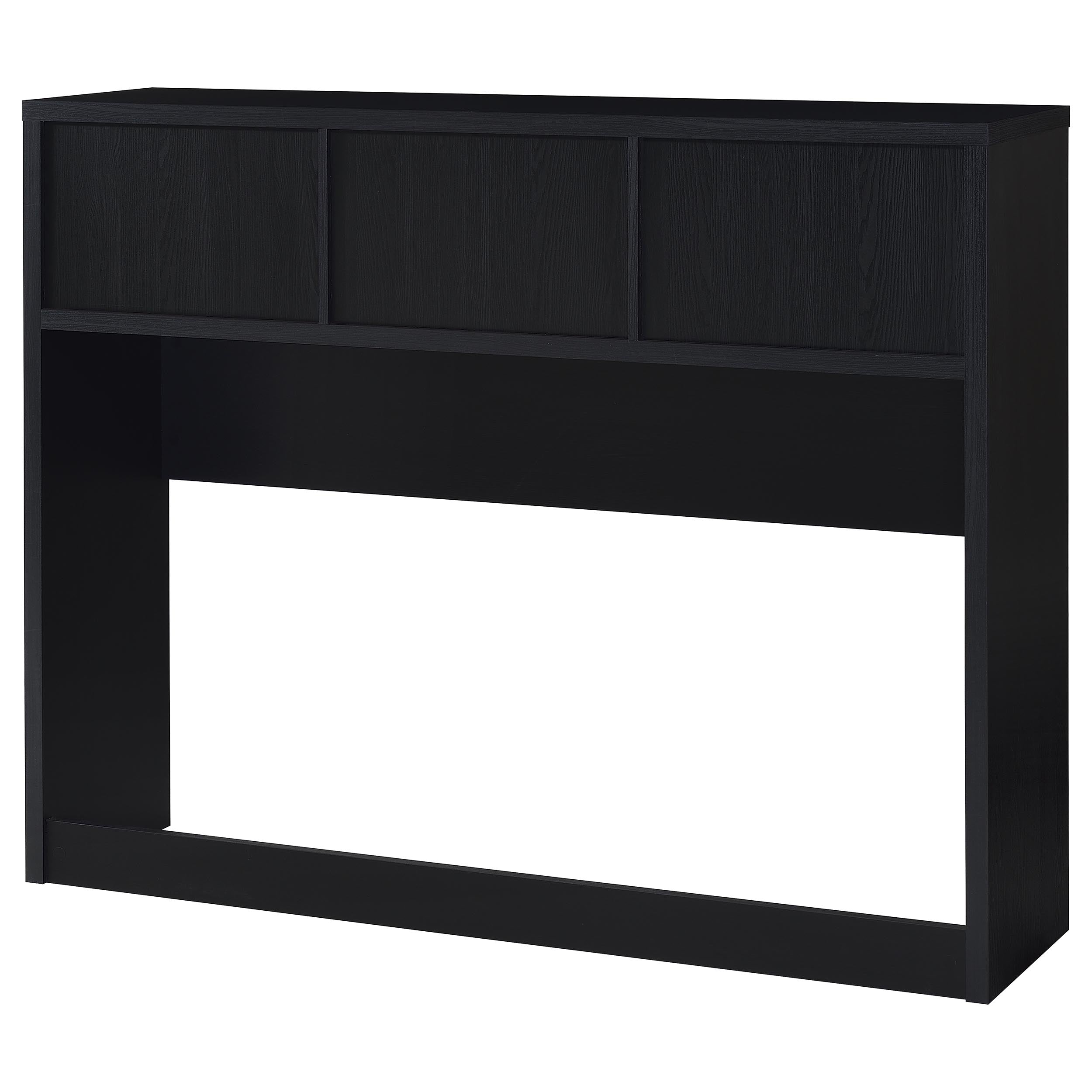 Westpark 49-inch Bookcase Headboard Black