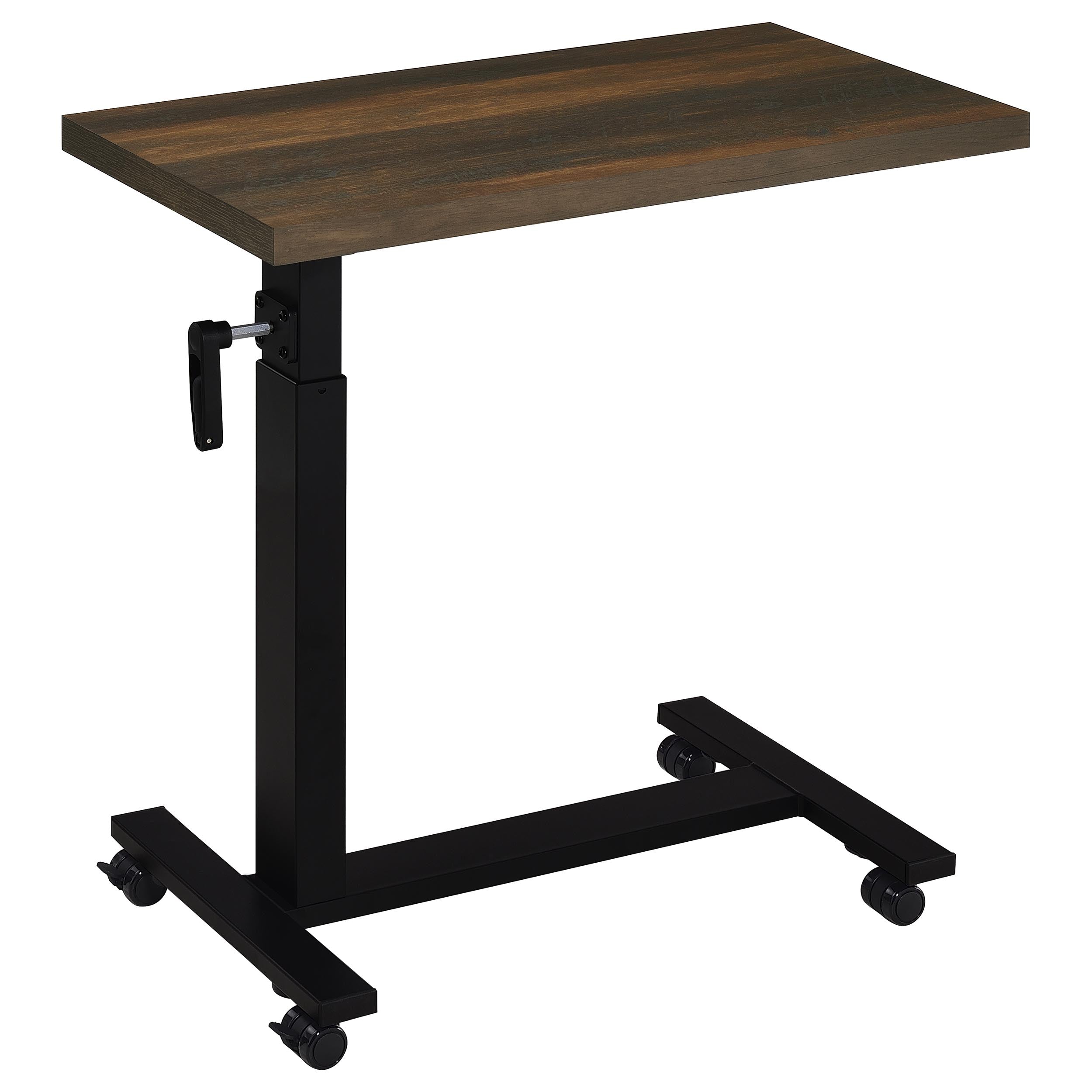 Westpark Height Adjustable Mobile Bedroom C-Table Black