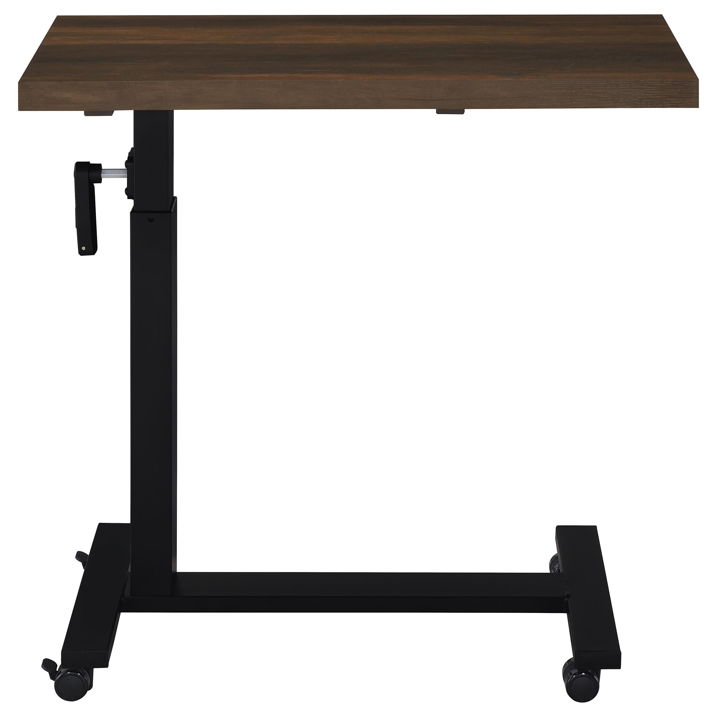 Westpark Height Adjustable Mobile Bedroom C-Table Black