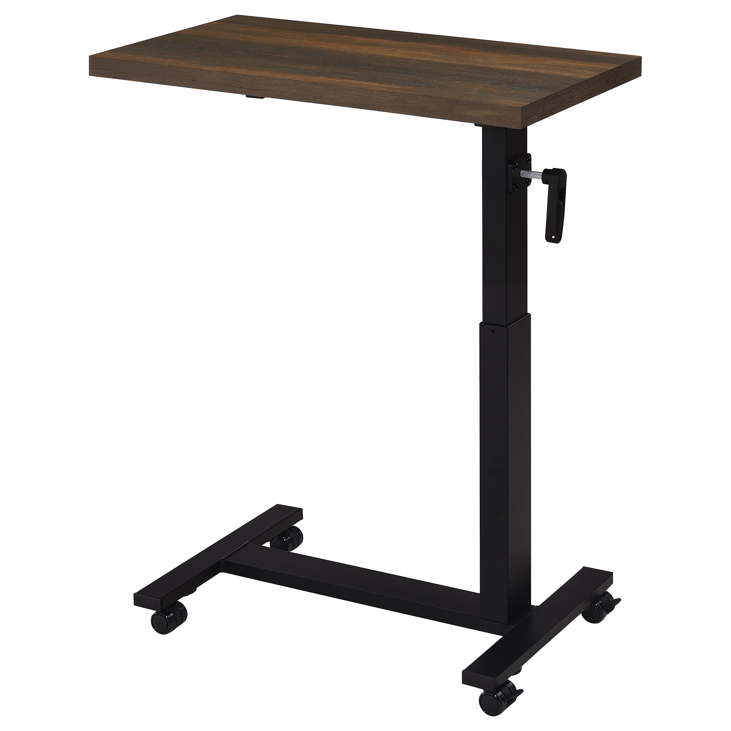 Westpark Height Adjustable Mobile Bedroom C-Table Black