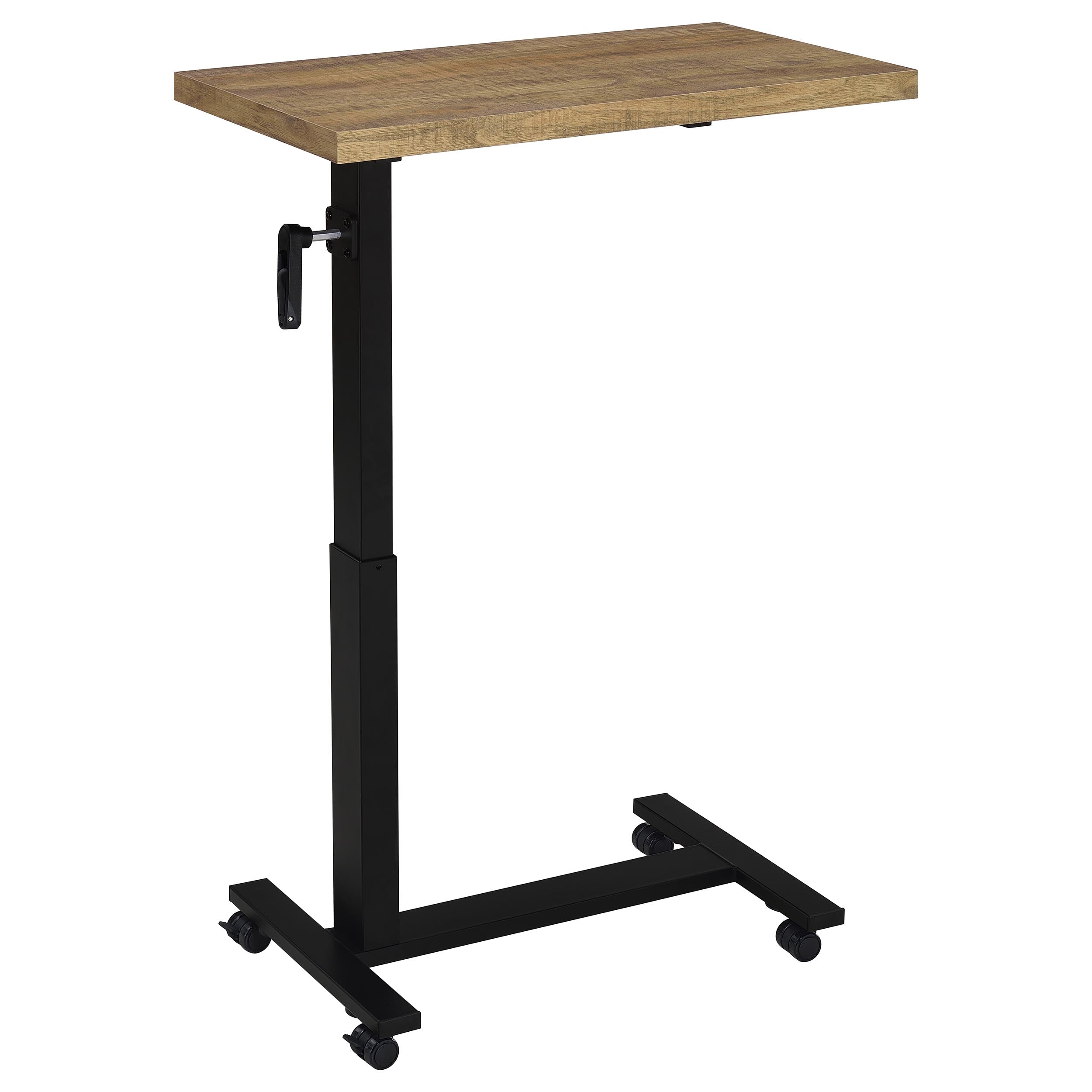 Westpark Height Adjustable Mobile Bedroom C-Table Black
