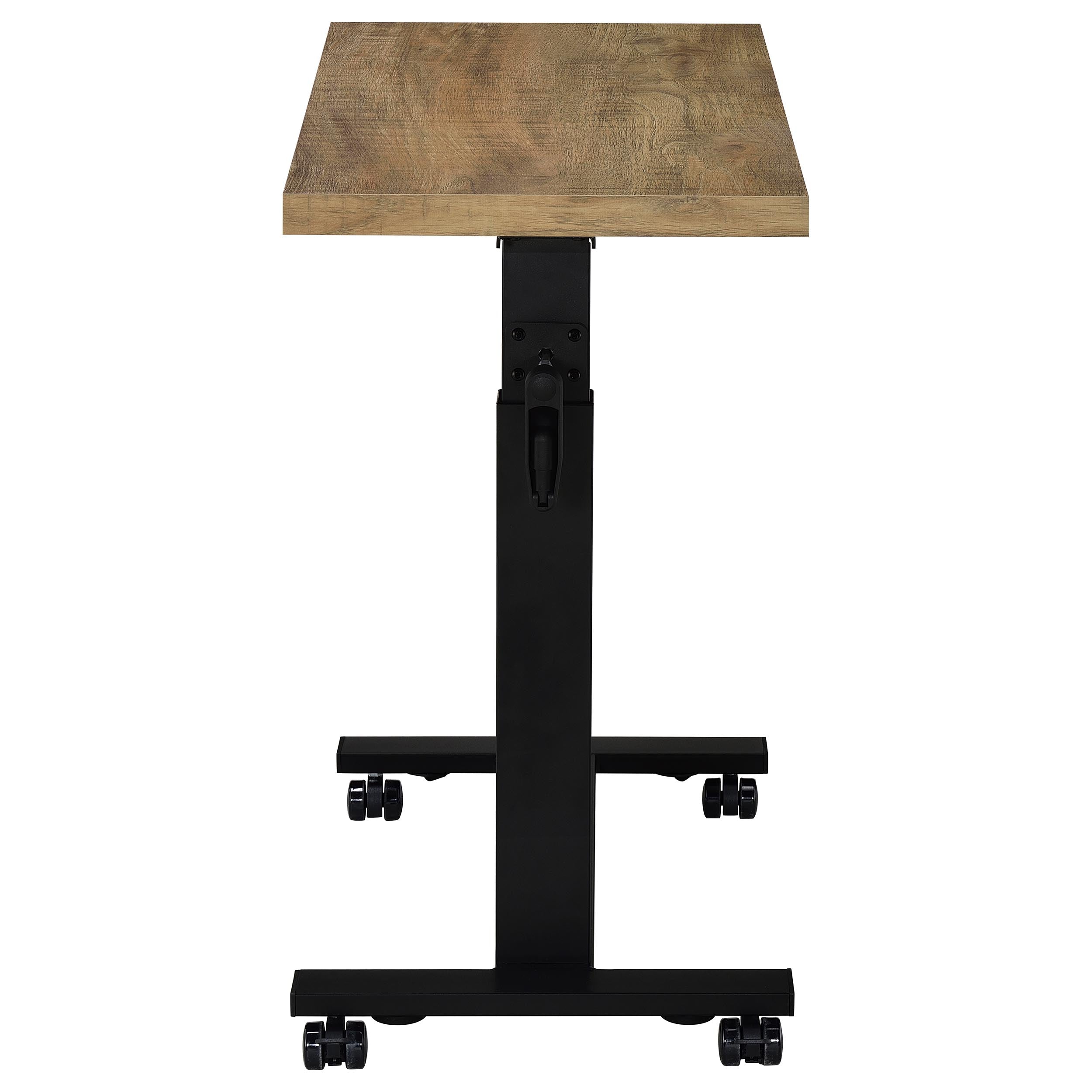 Westpark Height Adjustable Mobile Bedroom C-Table Black