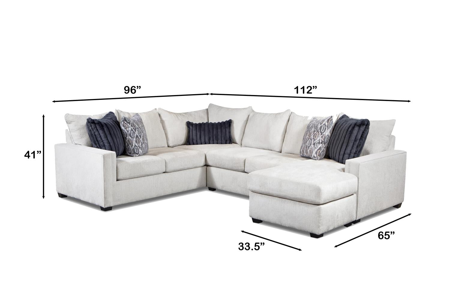Willett Stone Sectional Sofa