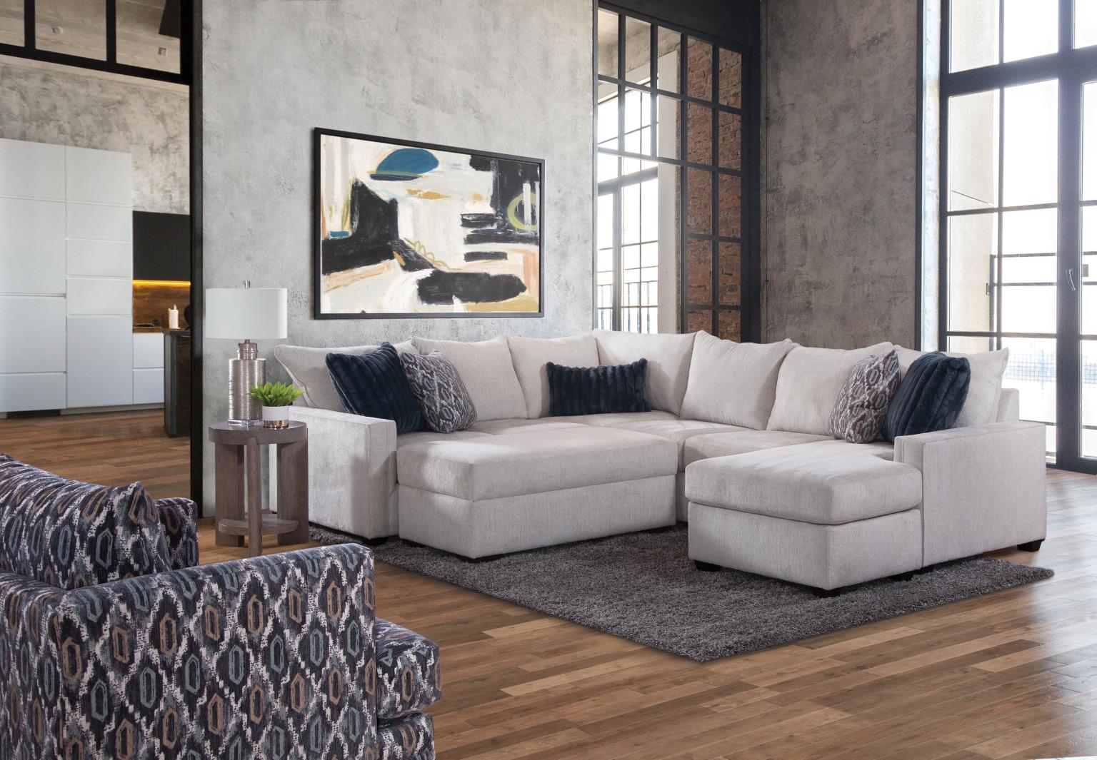 Willett Stone Sectional Sofa