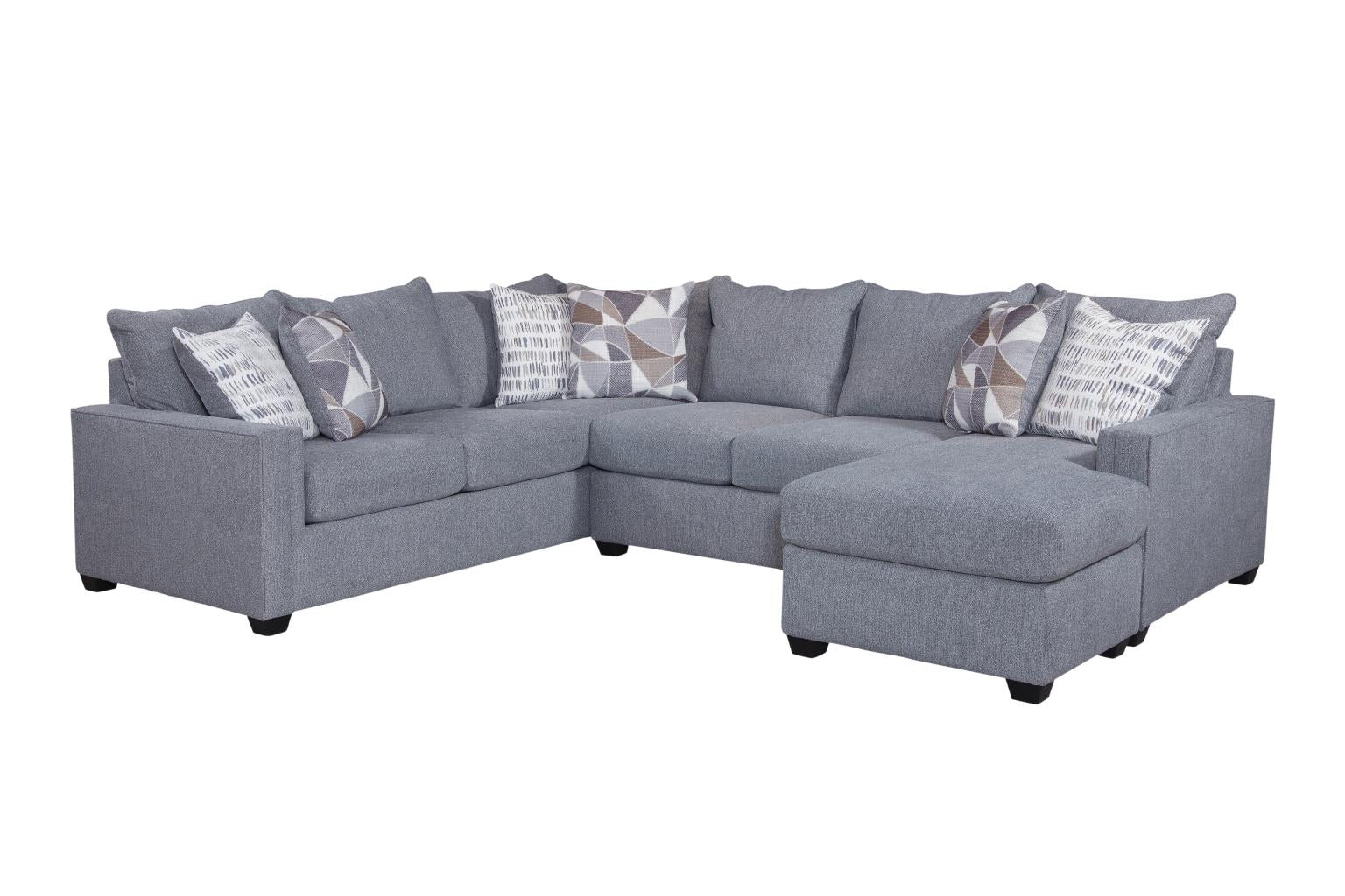 Scout Ash Gray Sectional Sofa