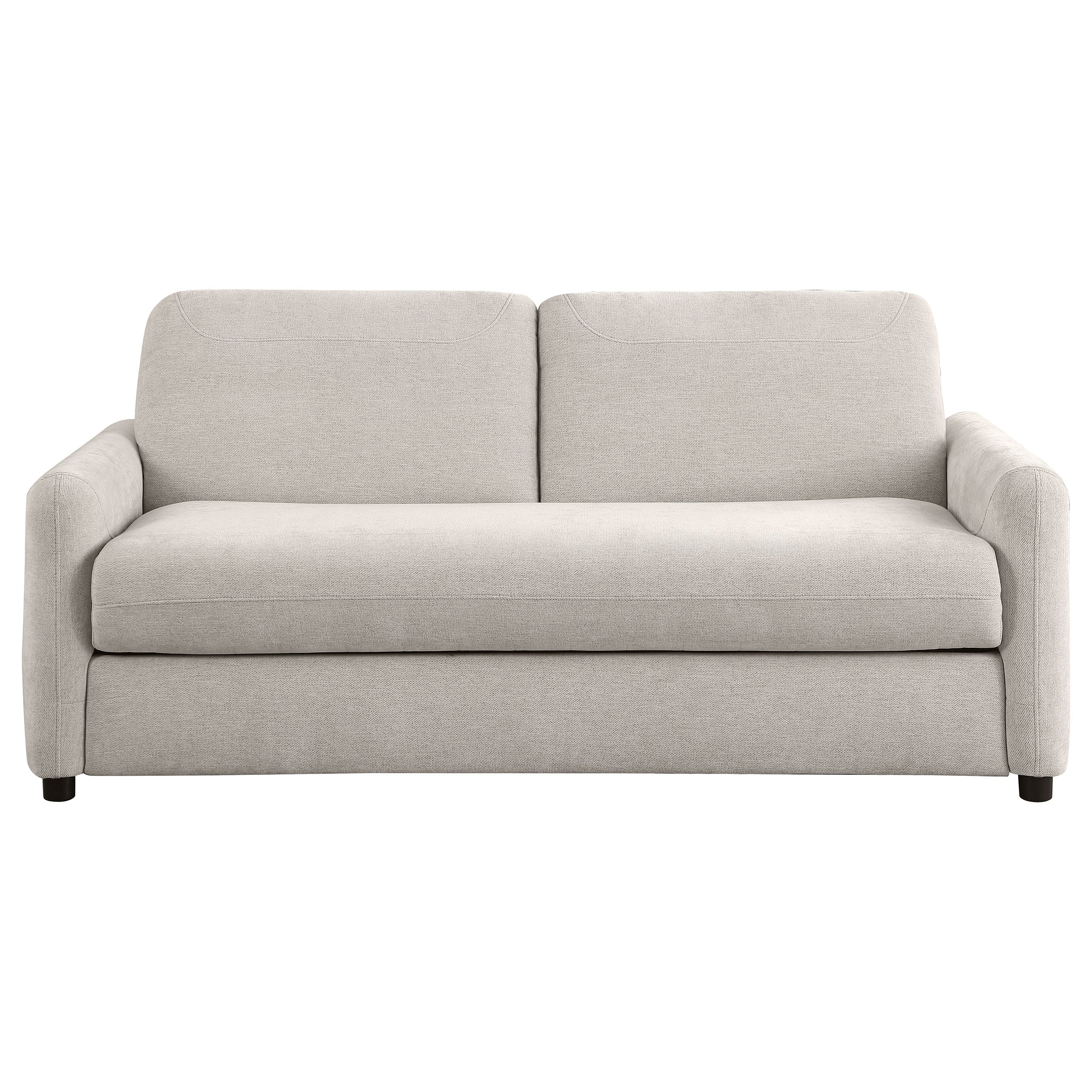 Rylie Upholstered Sofa Sleeper with  Mattress Beige