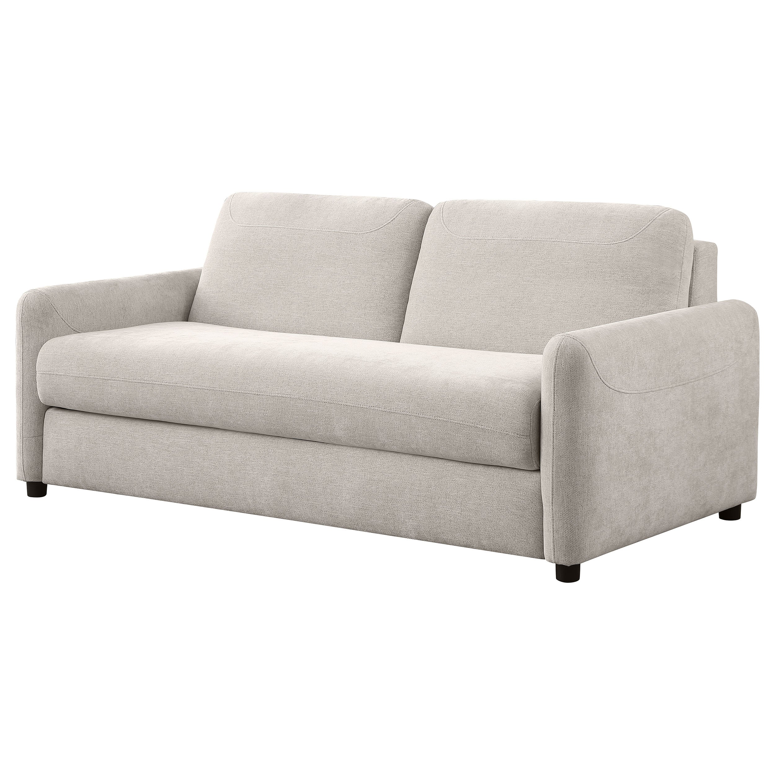Rylie Upholstered Sofa Sleeper with  Mattress Beige