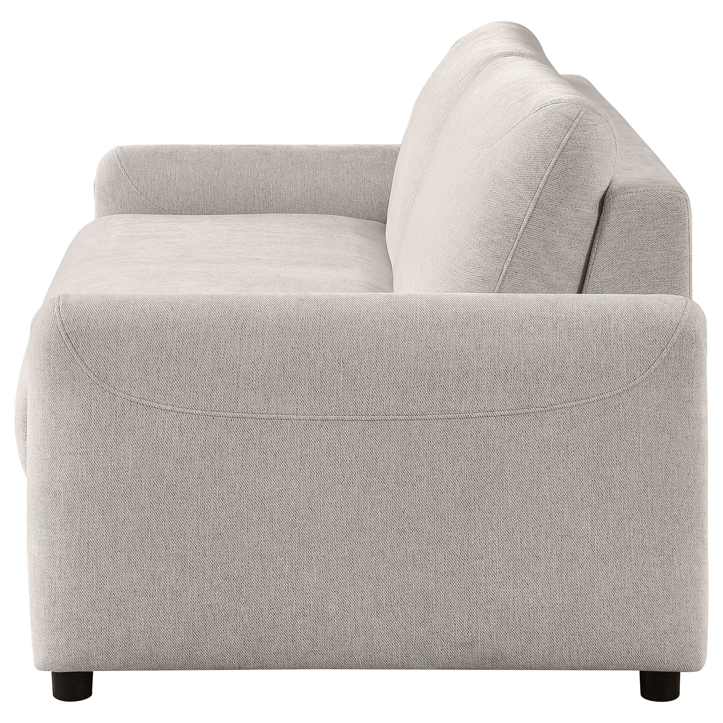 Rylie Upholstered Sofa Sleeper with  Mattress Beige