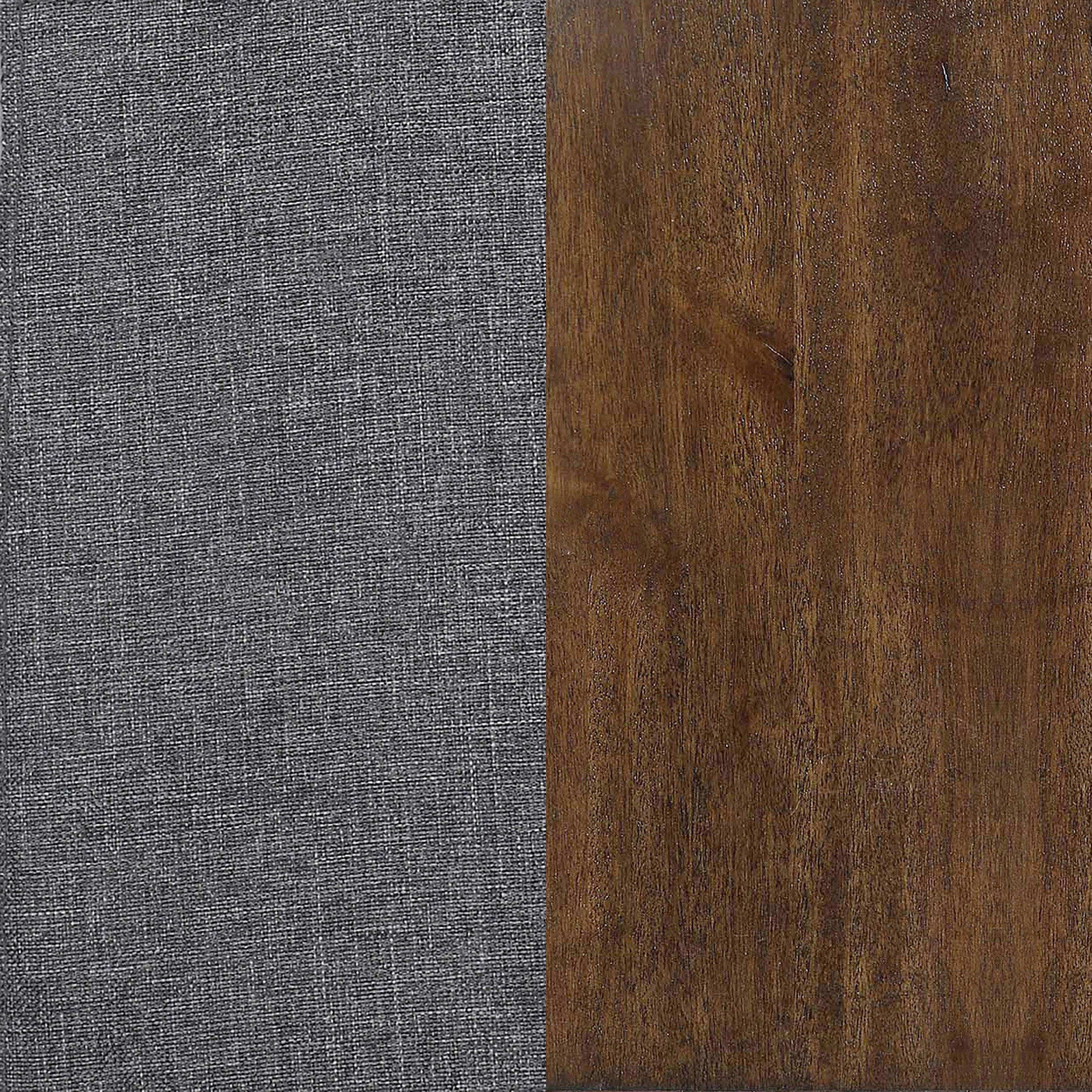 Sommer Upholstered Tufted Convertible Sofa Bed Grey