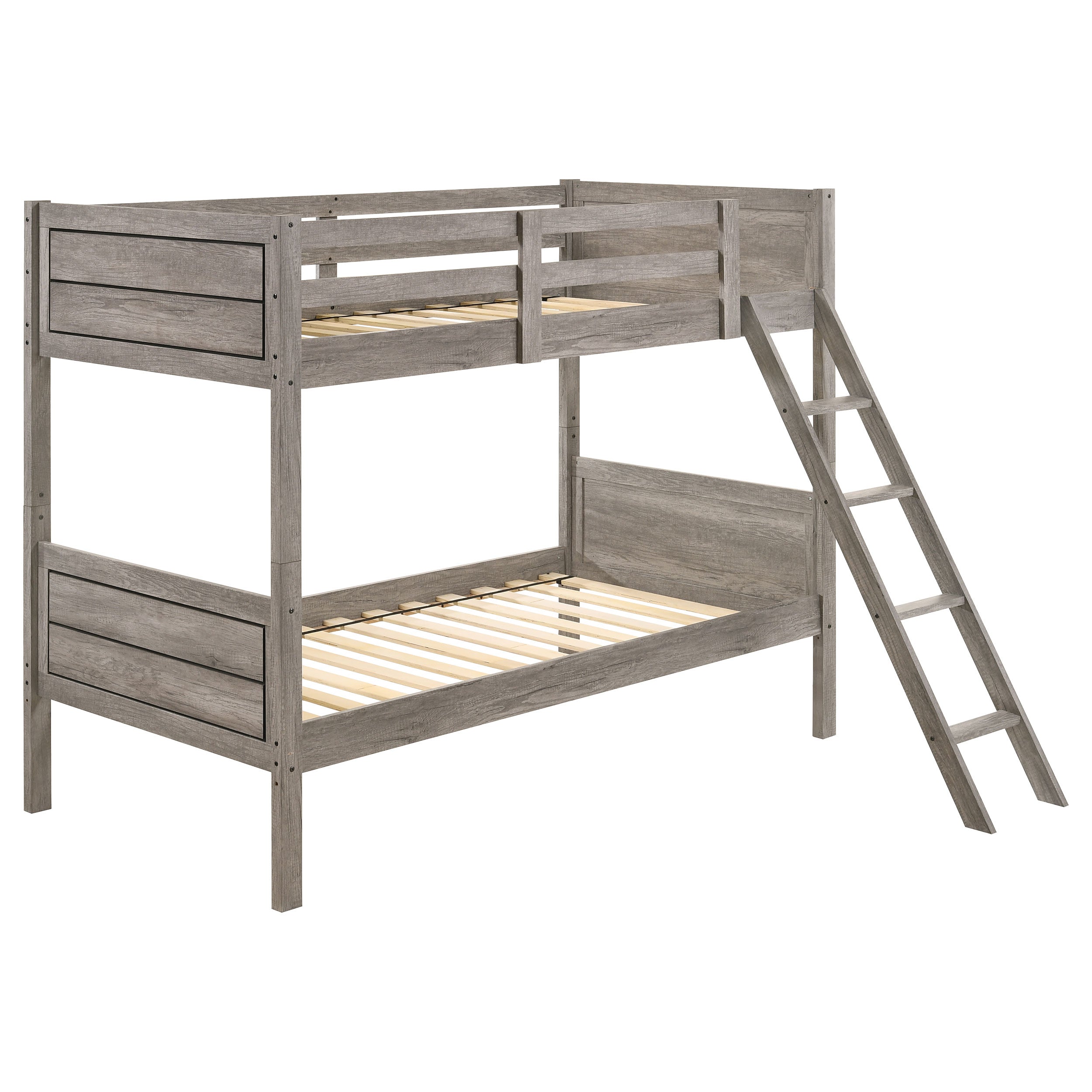 Ryder Wood  Over  Bunk Bed Weathered Taupe
