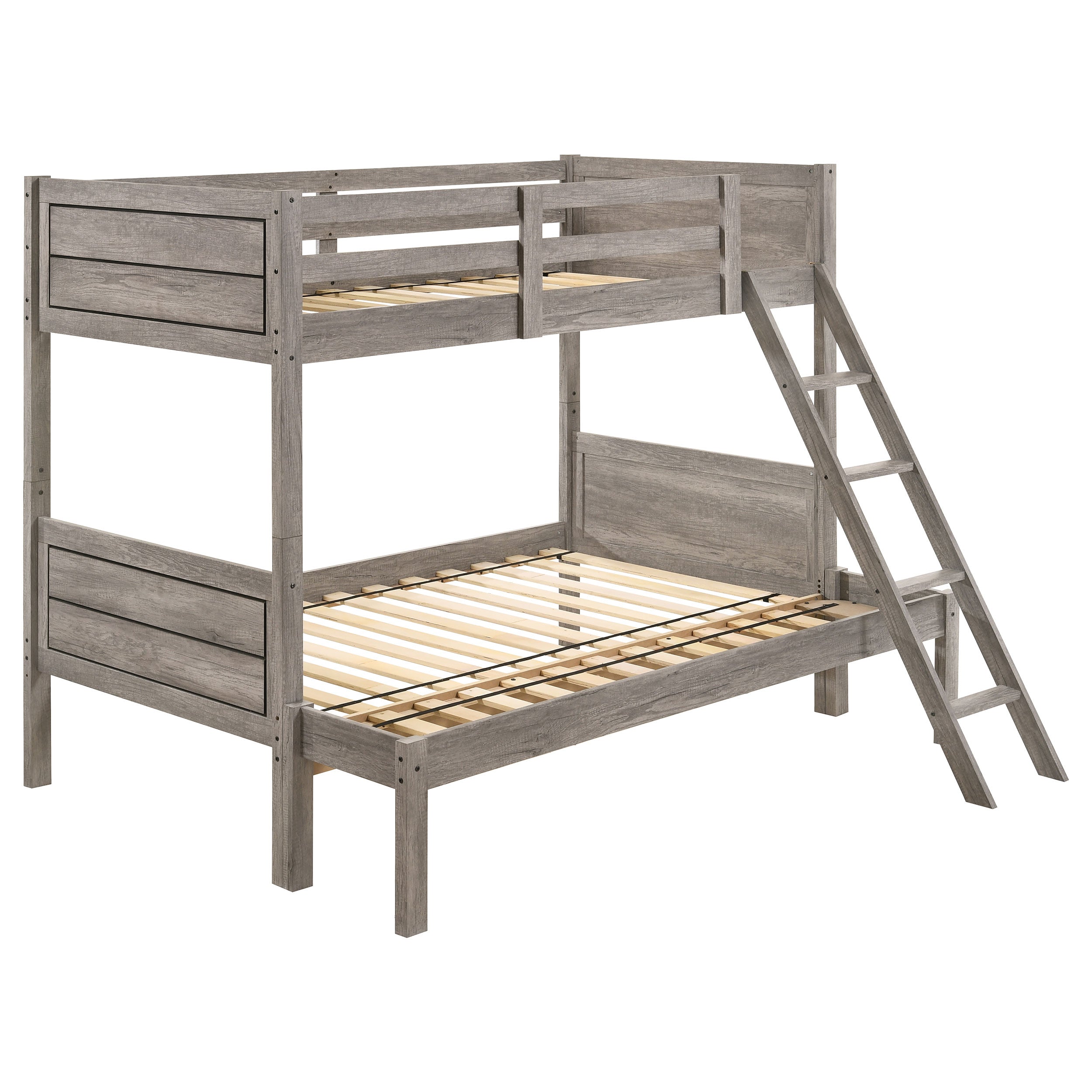 Ryder Wood  Over  Bunk Bed Weathered Taupe