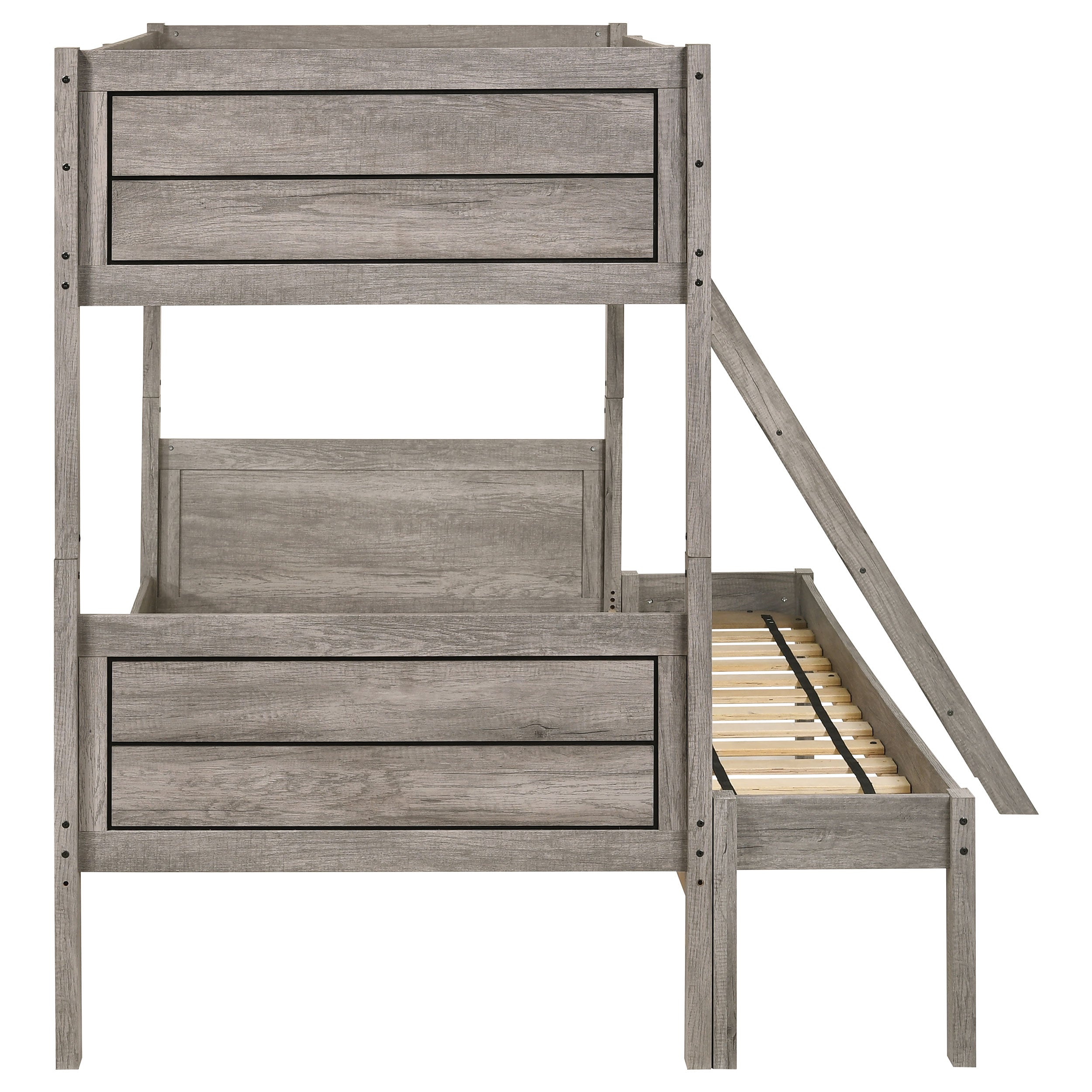Ryder Wood  Over  Bunk Bed Weathered Taupe