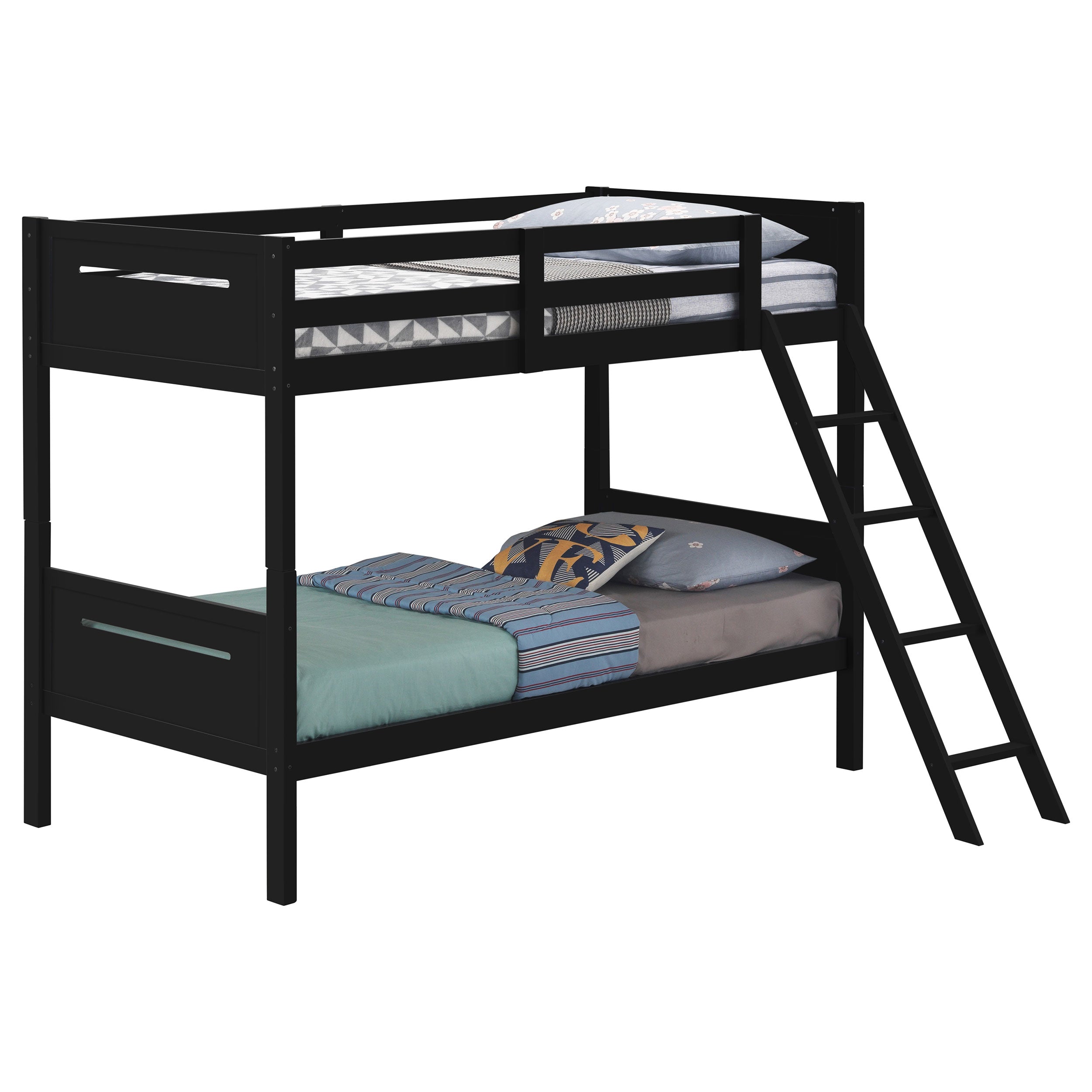 Littleton Wood  Over  Bunk Bed Black