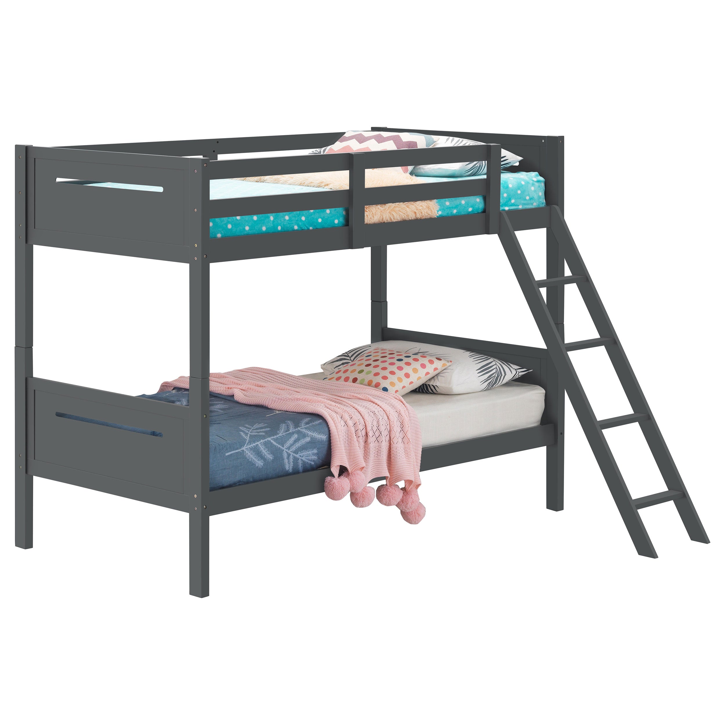 Littleton Wood  Over  Bunk Bed Black