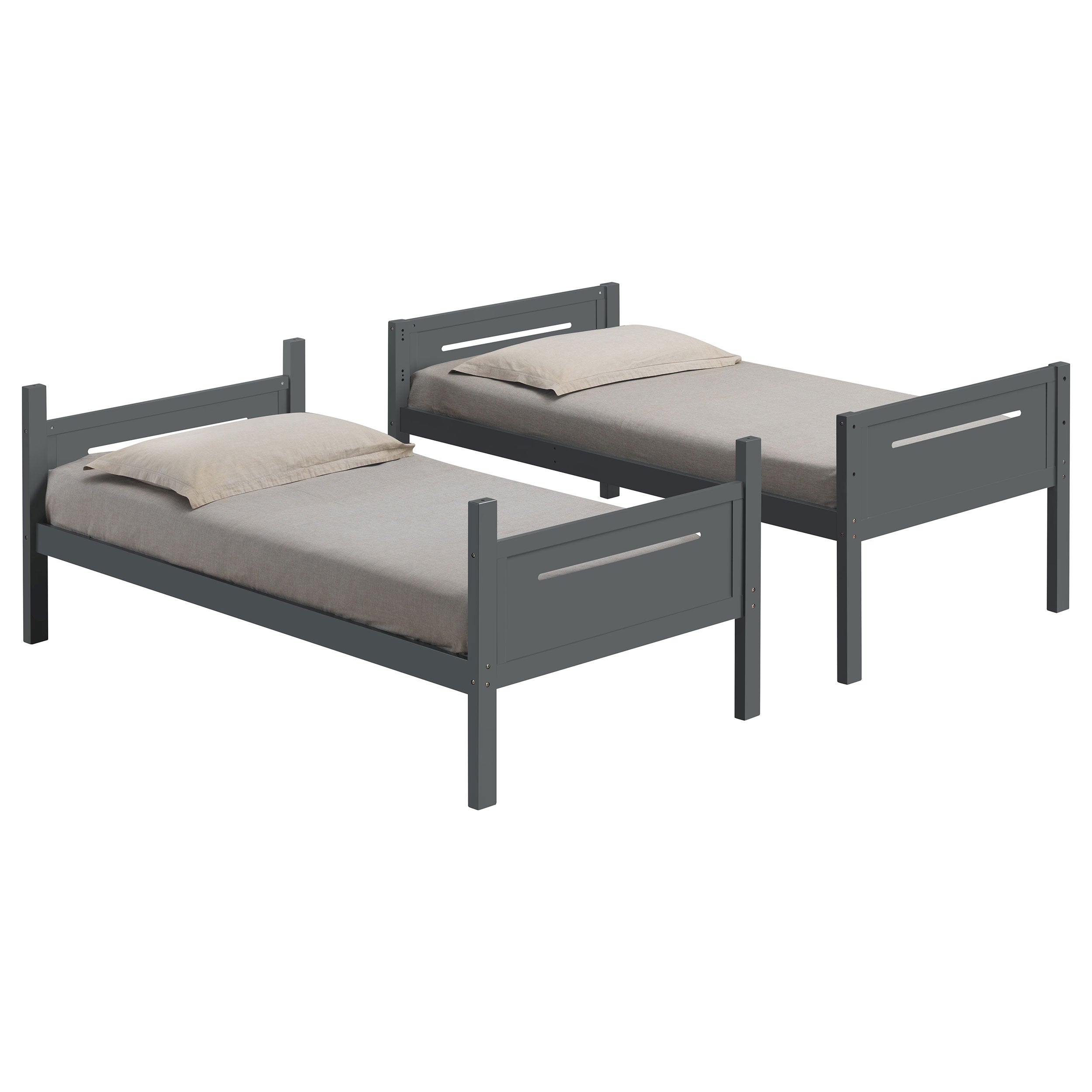 Littleton Wood  Over  Bunk Bed Black