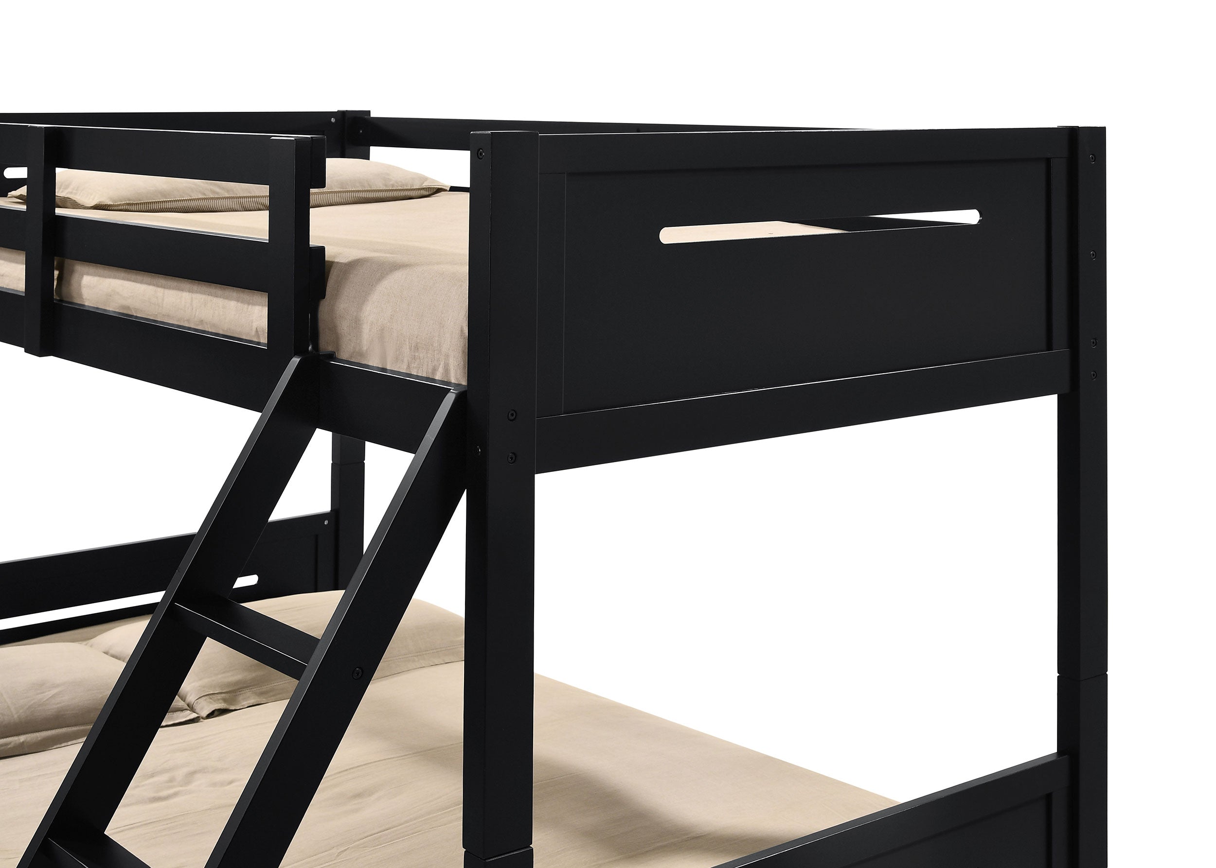 Littleton Wood  Over  Bunk Bed Black