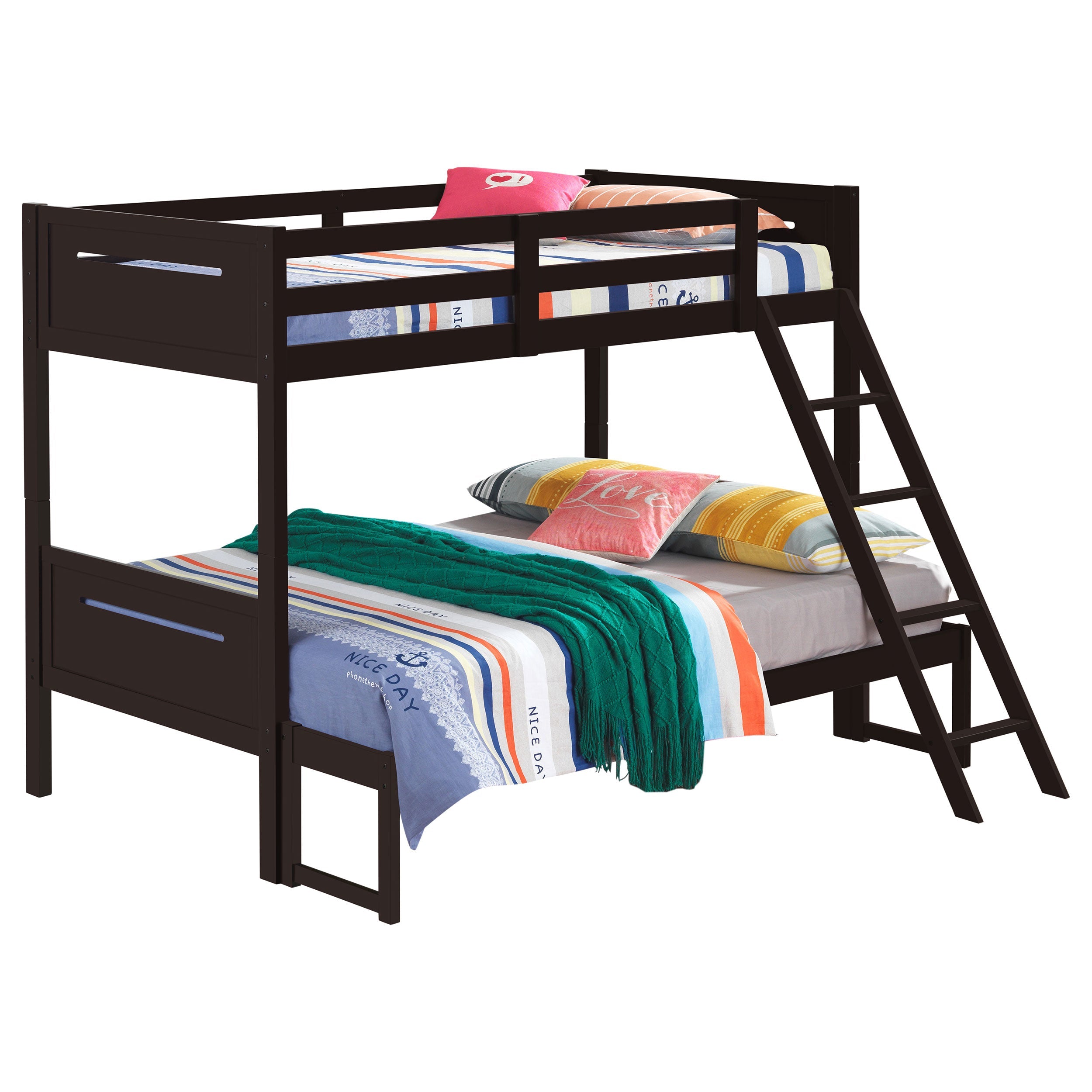 Littleton Wood  Over  Bunk Bed Black
